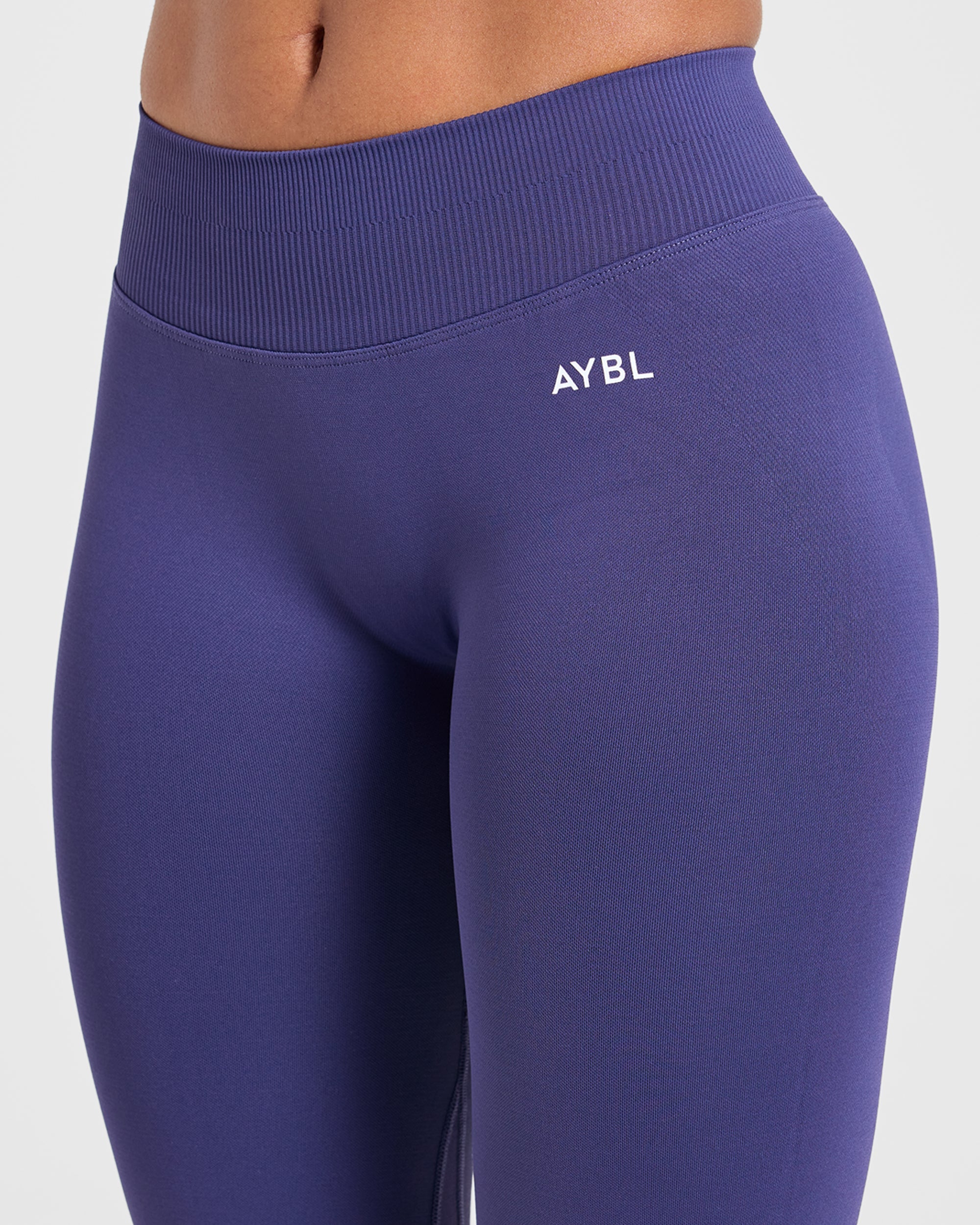 Enhance Seamless Flared Leggings - Storm Blau