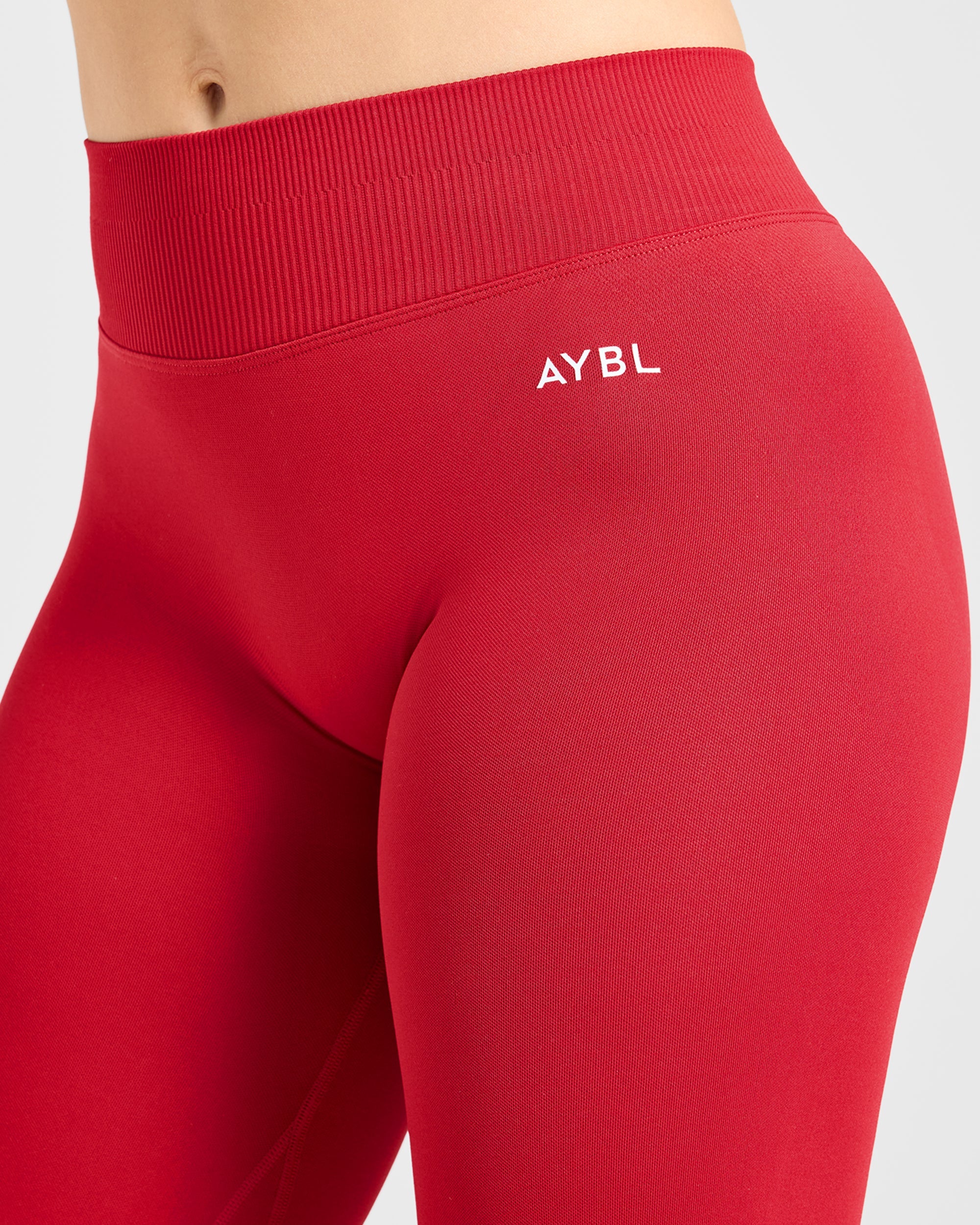 Enhance Seamless Flared Leggings - Rot