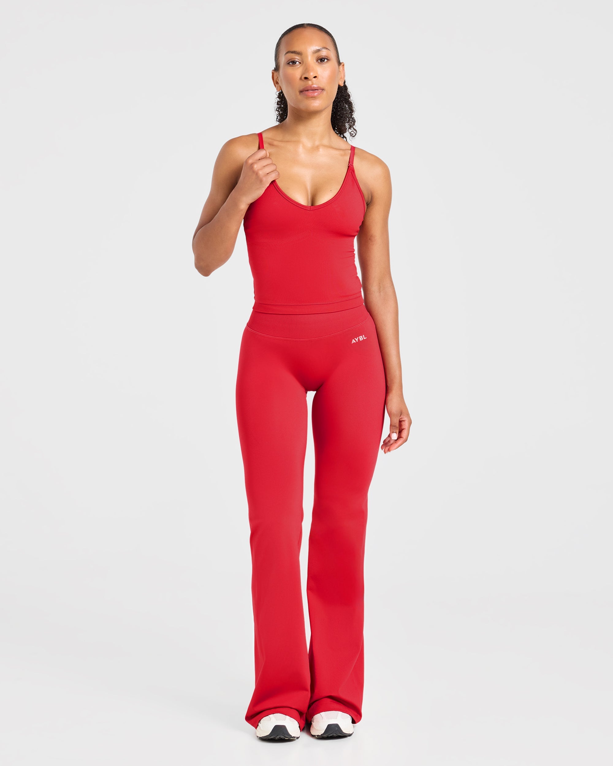 Adapt Seamless Flared Leggings - Salsa Rot
