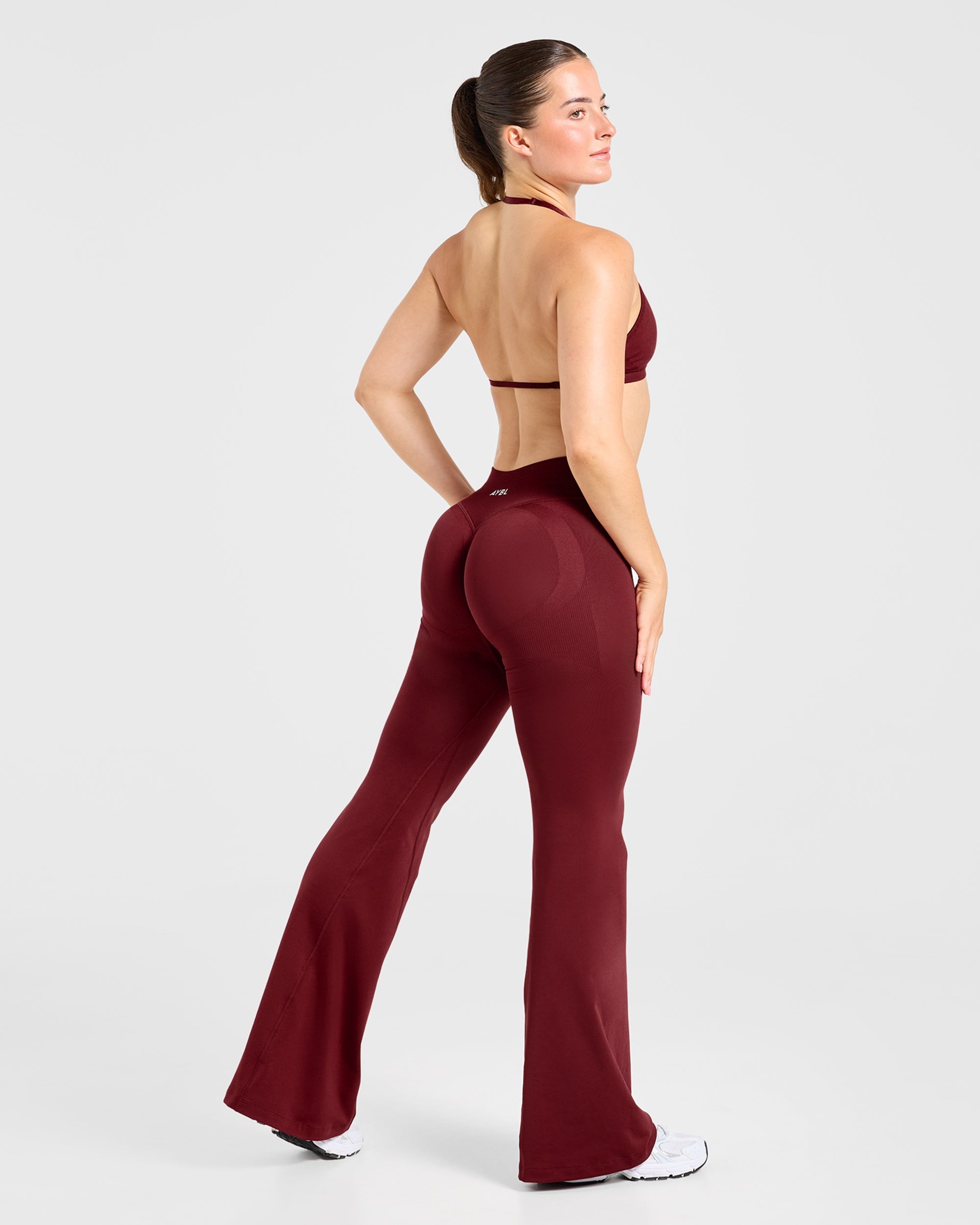 Adapt Seamless Flared Leggings - Autumn Rot