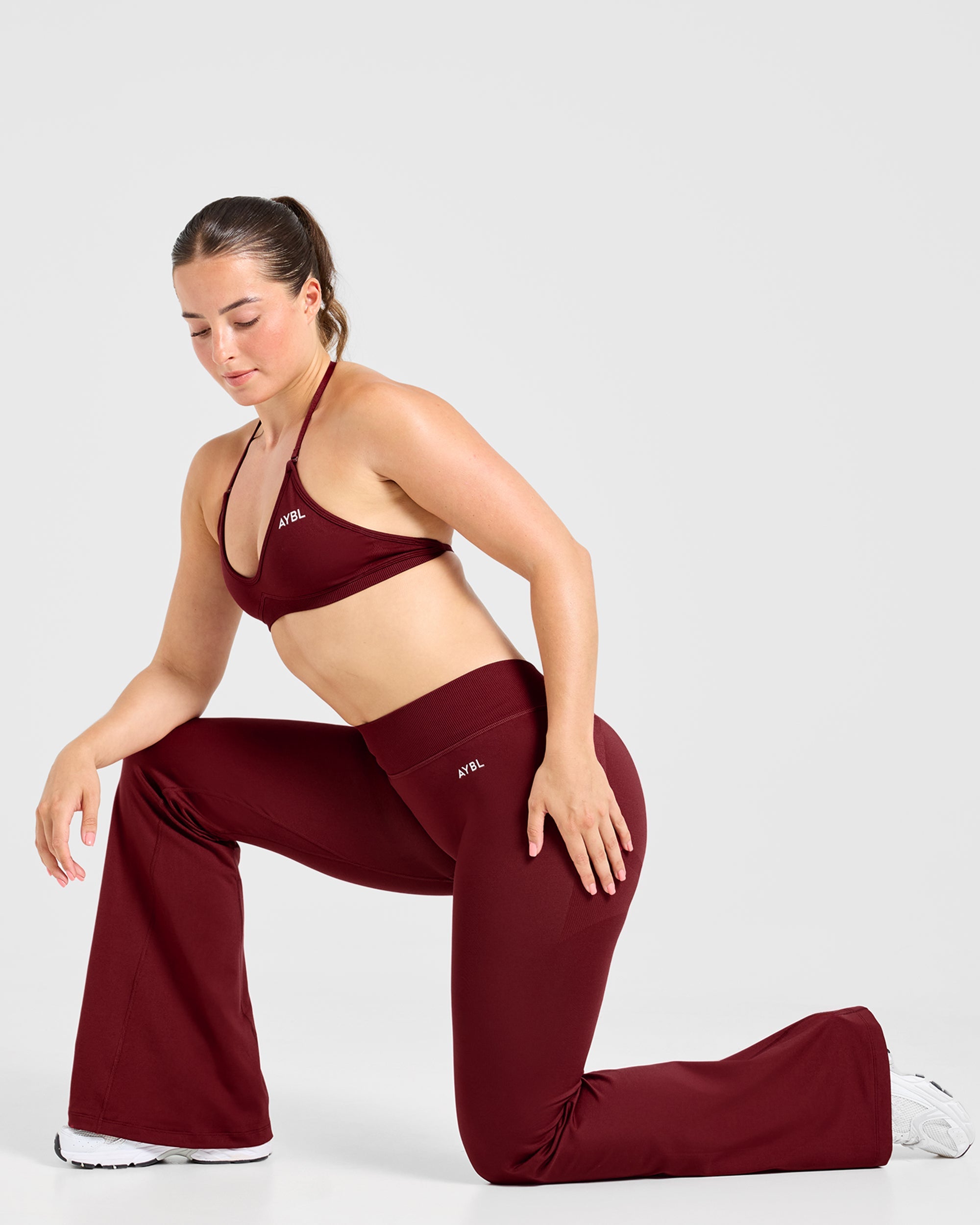 Adapt Seamless Flared Leggings - Autumn Rot