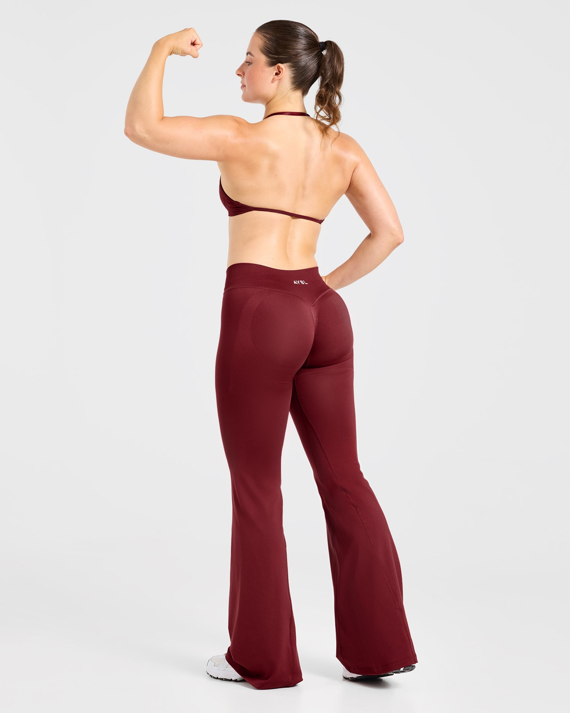 Adapt Seamless Flared Leggings - Autumn Rot