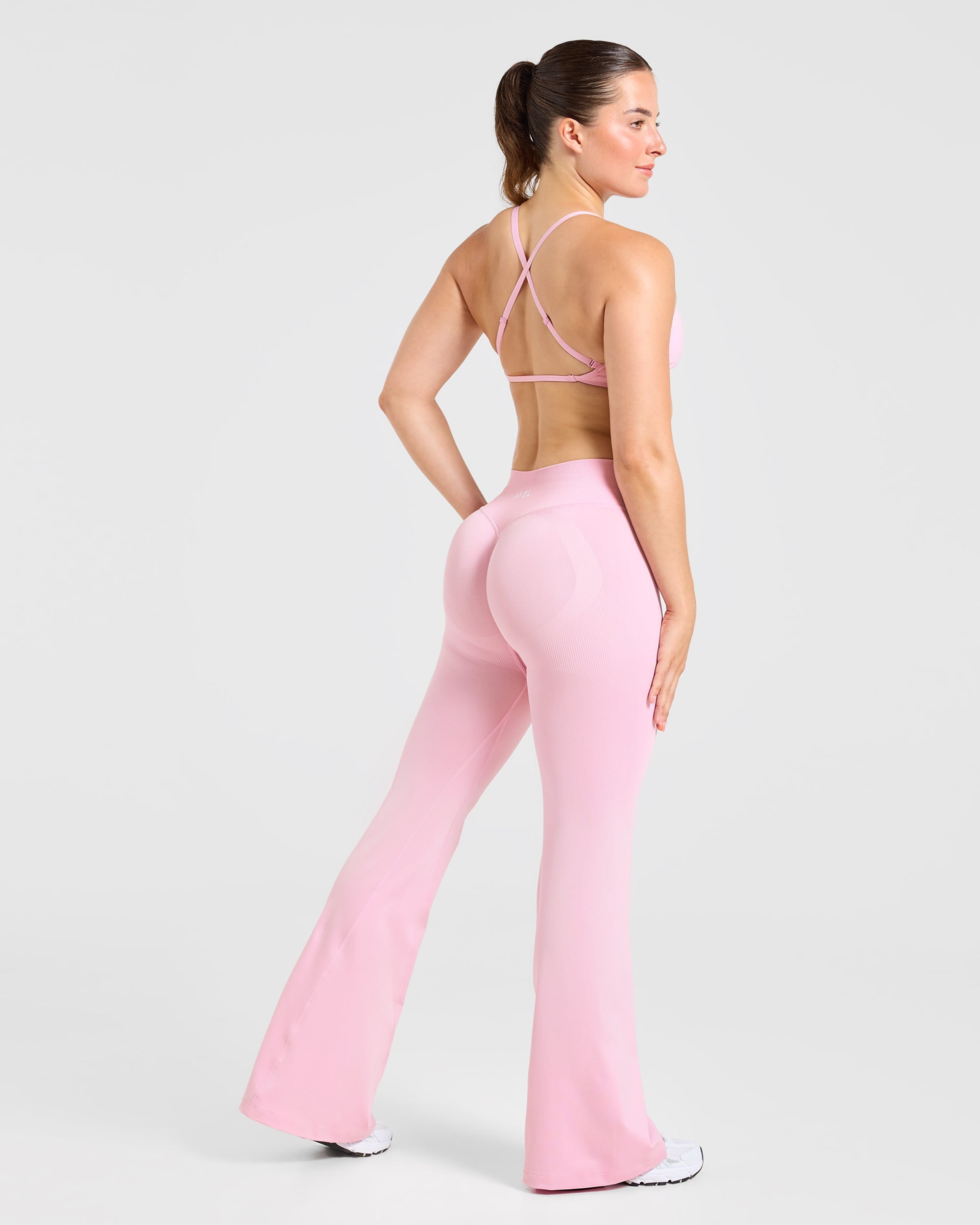 Adapt Seamless Flared Leggings - Spring Rosa
