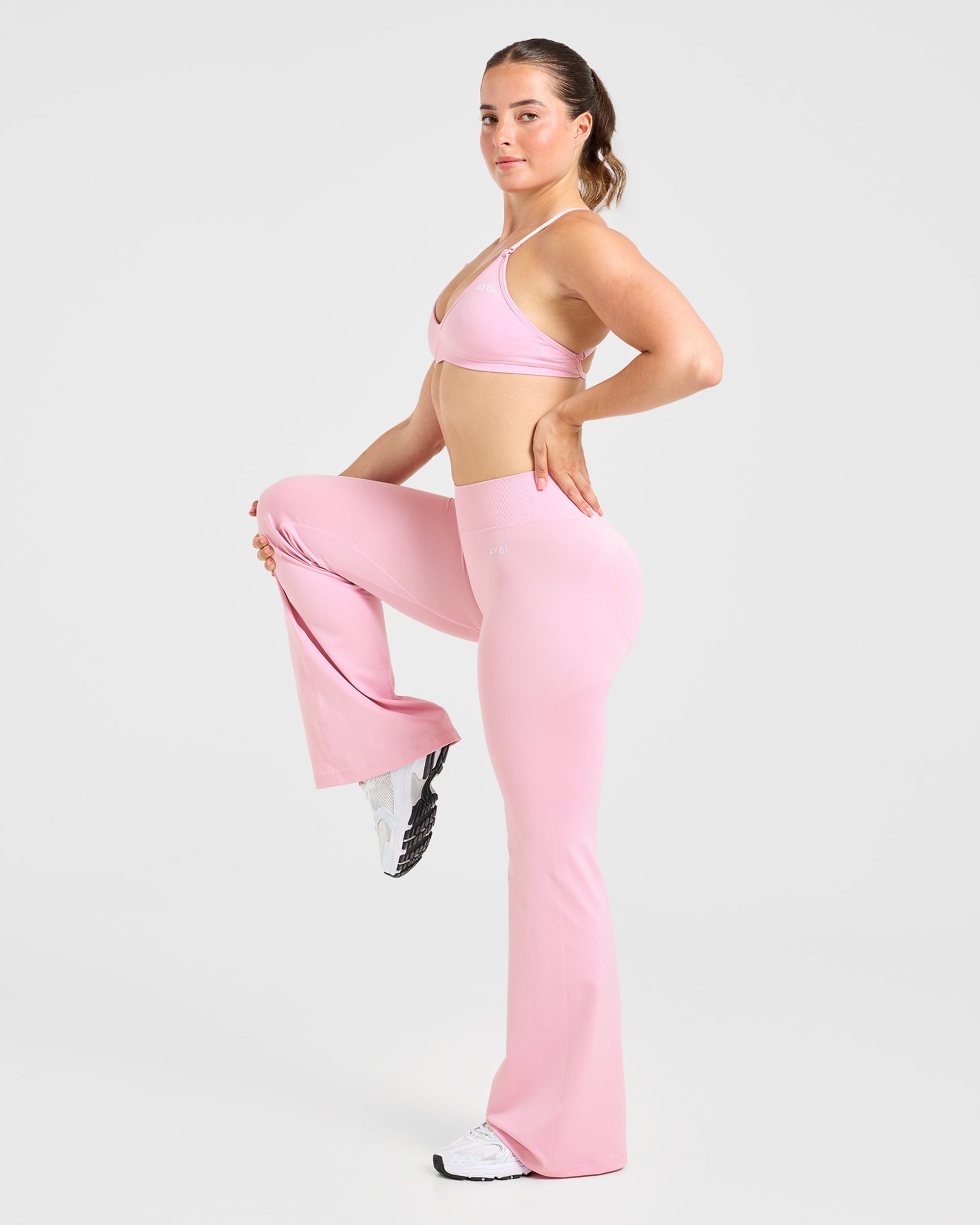Adapt Seamless Flared Leggings - Spring Rosa