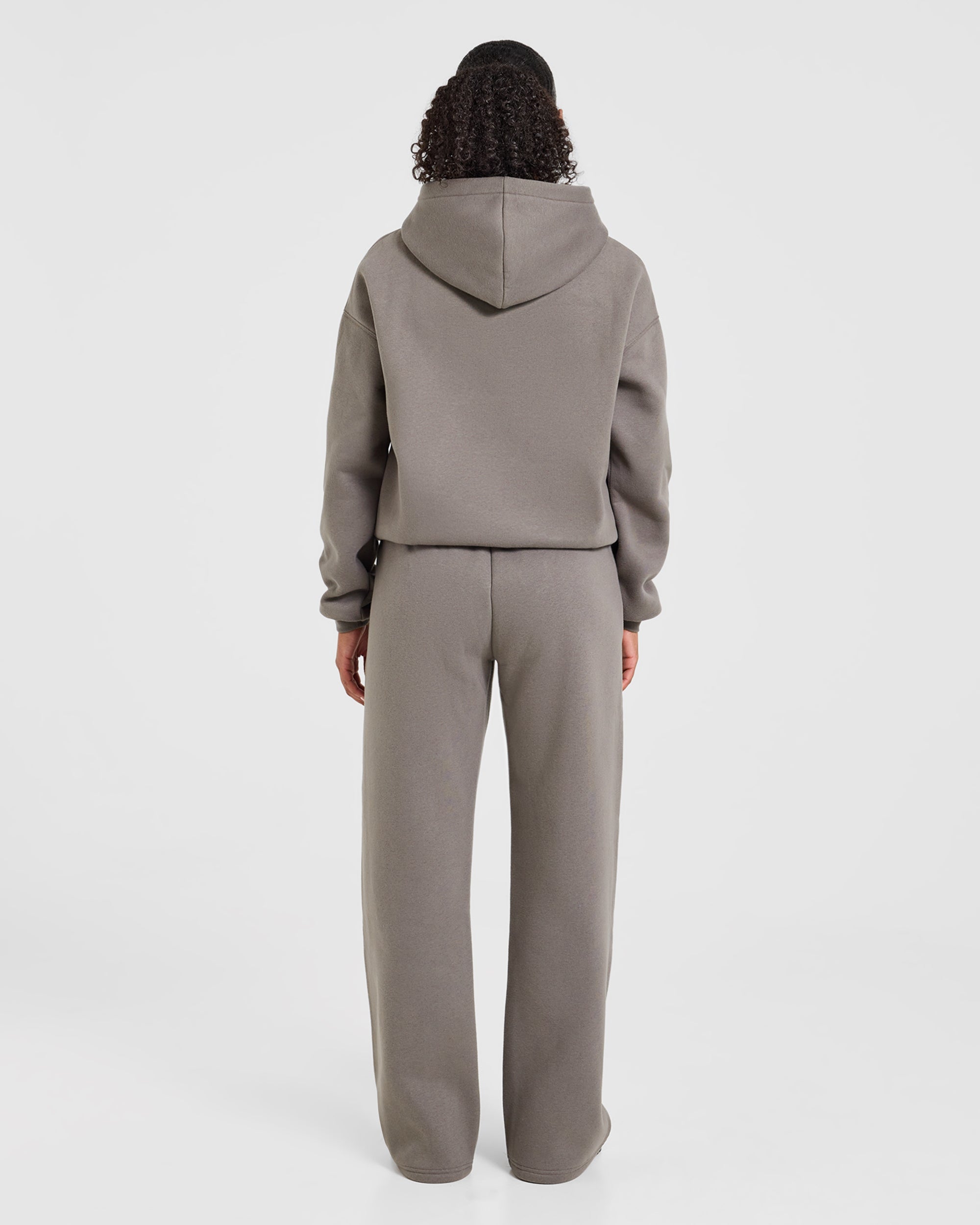 Varsity 2.0 Oversized Hoodie - Slate Braun