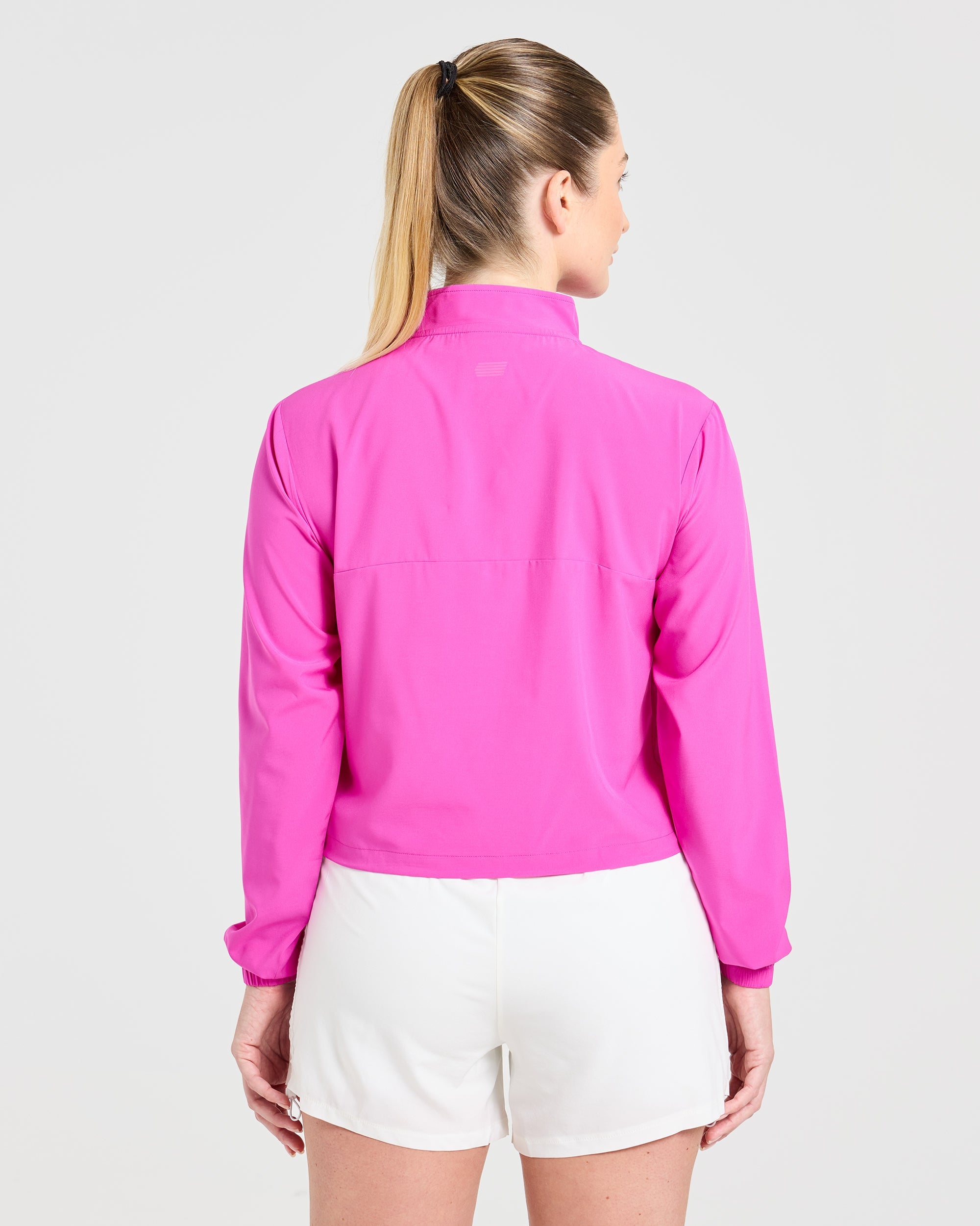 Run 1/2 Zip Jacket - Vibrant Magenta