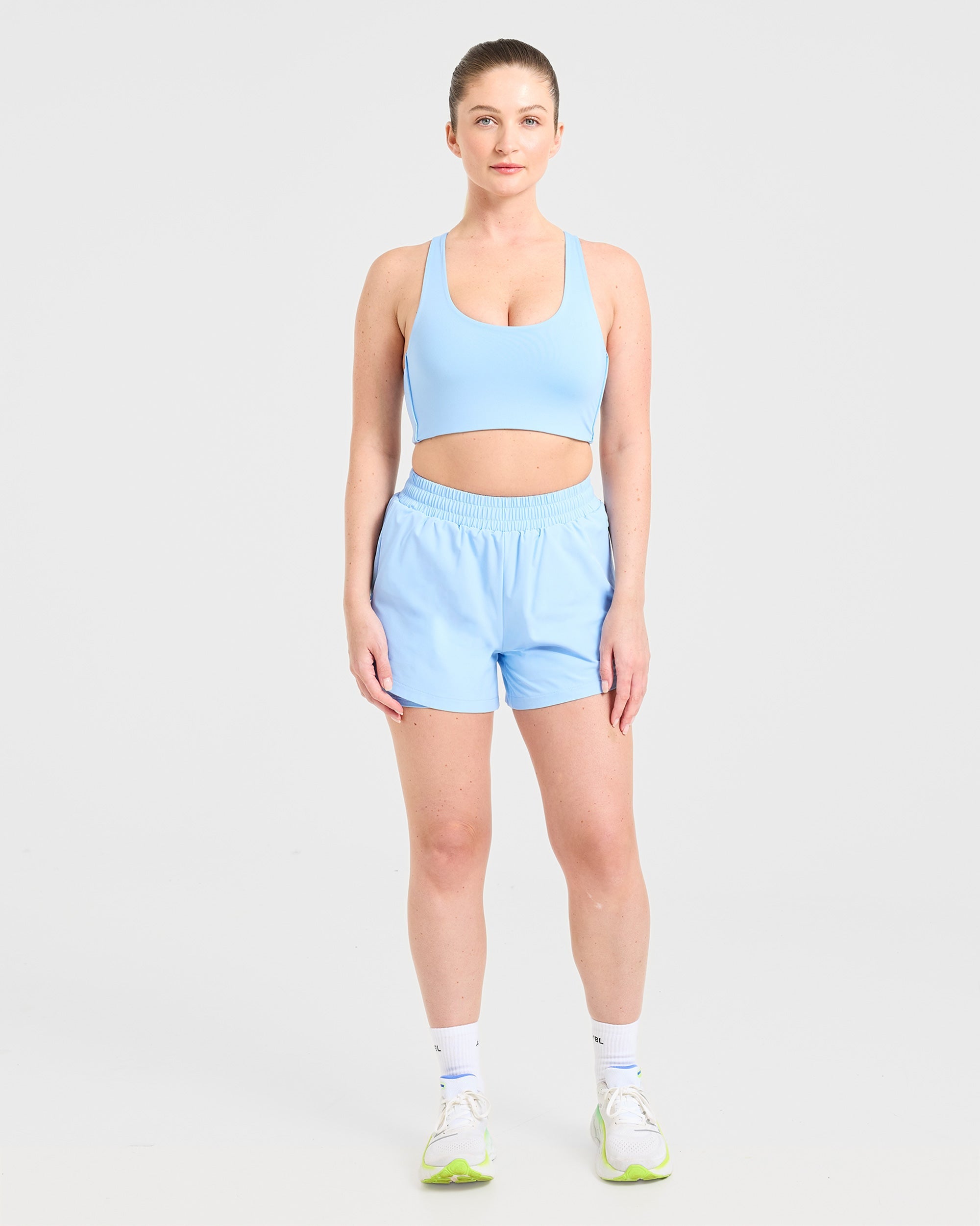 Run Sports Bra - Spring Blau