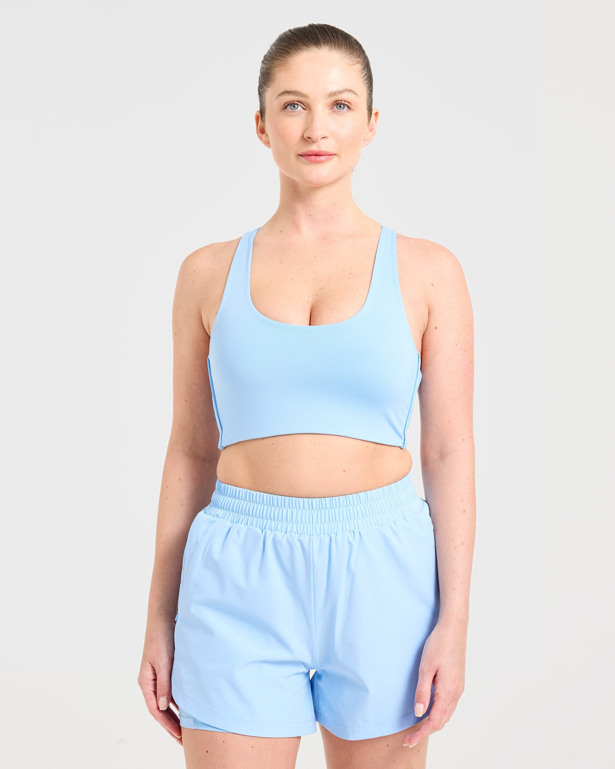 Run Sports Bra - Spring Blau