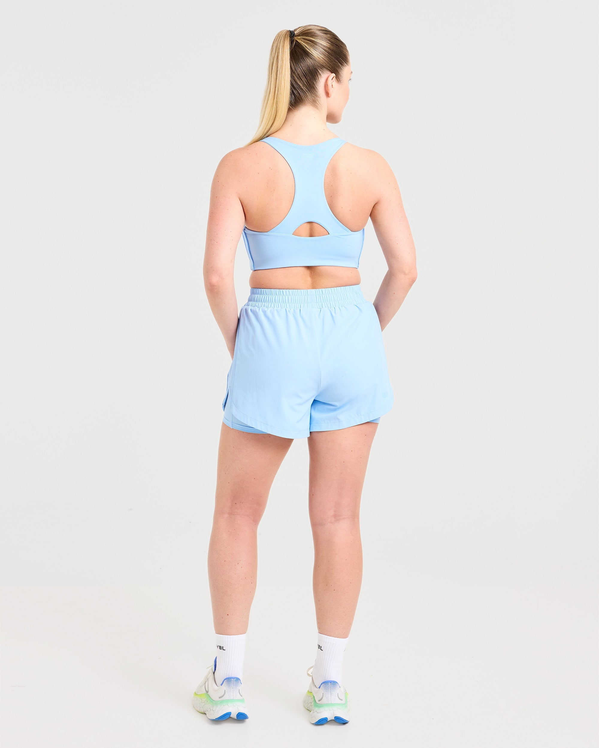 Run Sports Bra - Spring Blau
