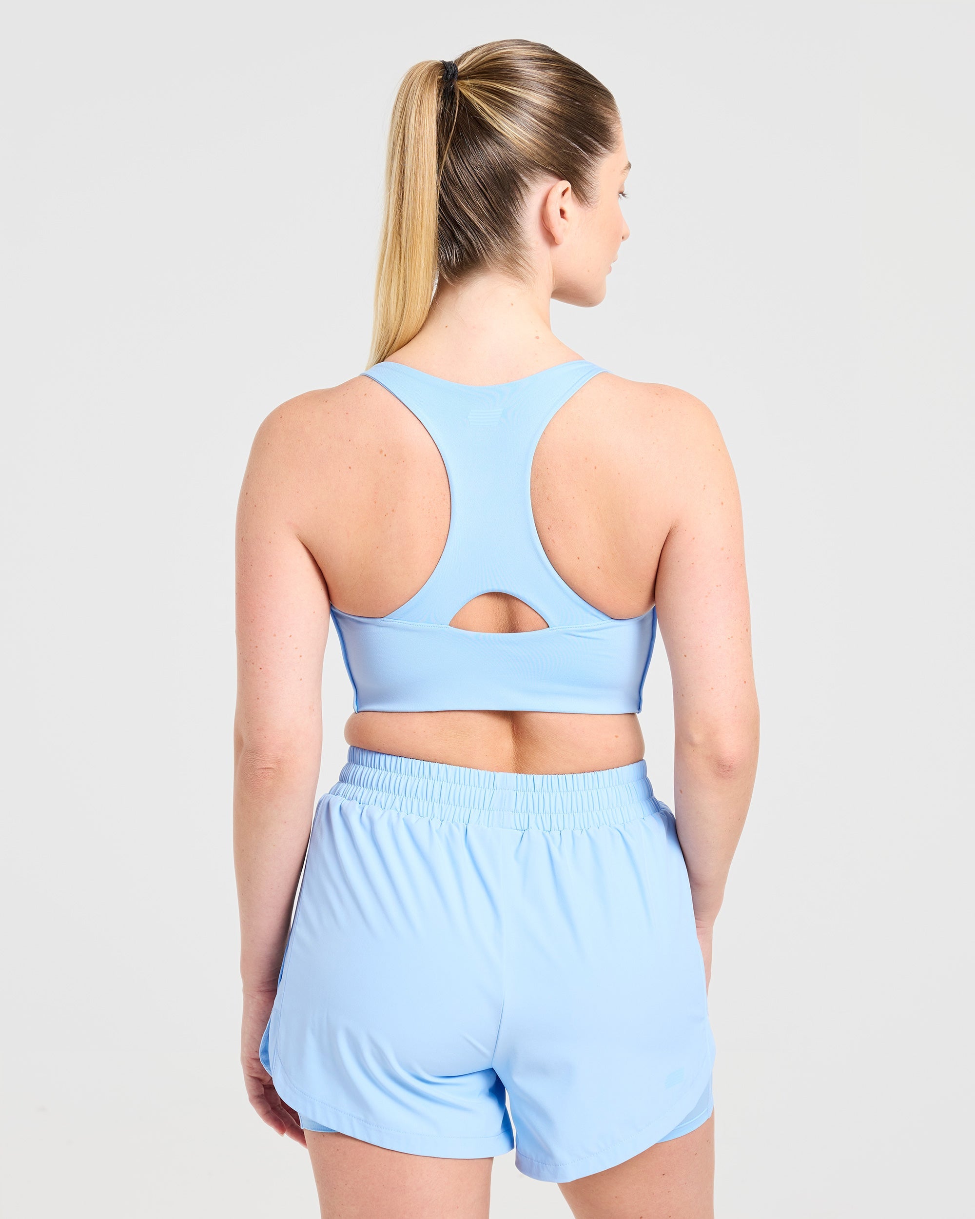 Run Sports Bra - Spring Blau