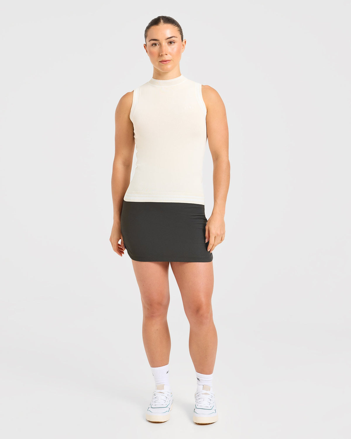 Classic Skort - Charcoal