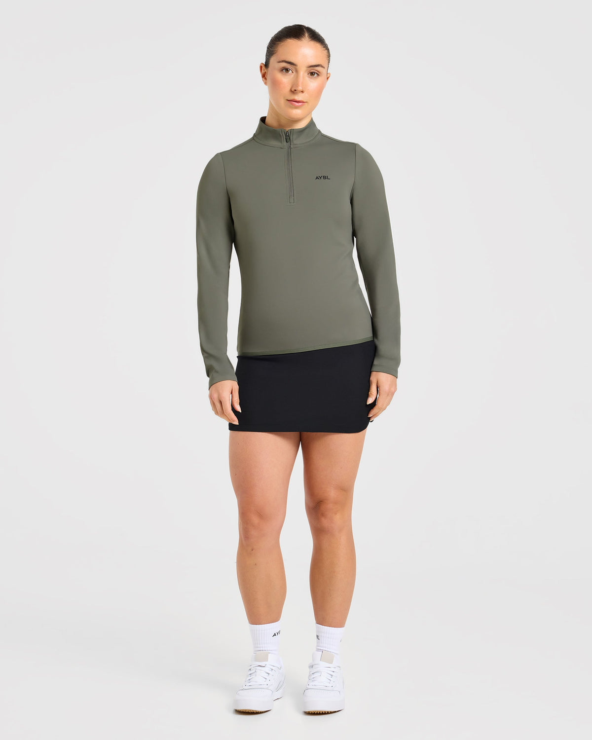 Classic 1/4 Zip Pullover - Deep Sage