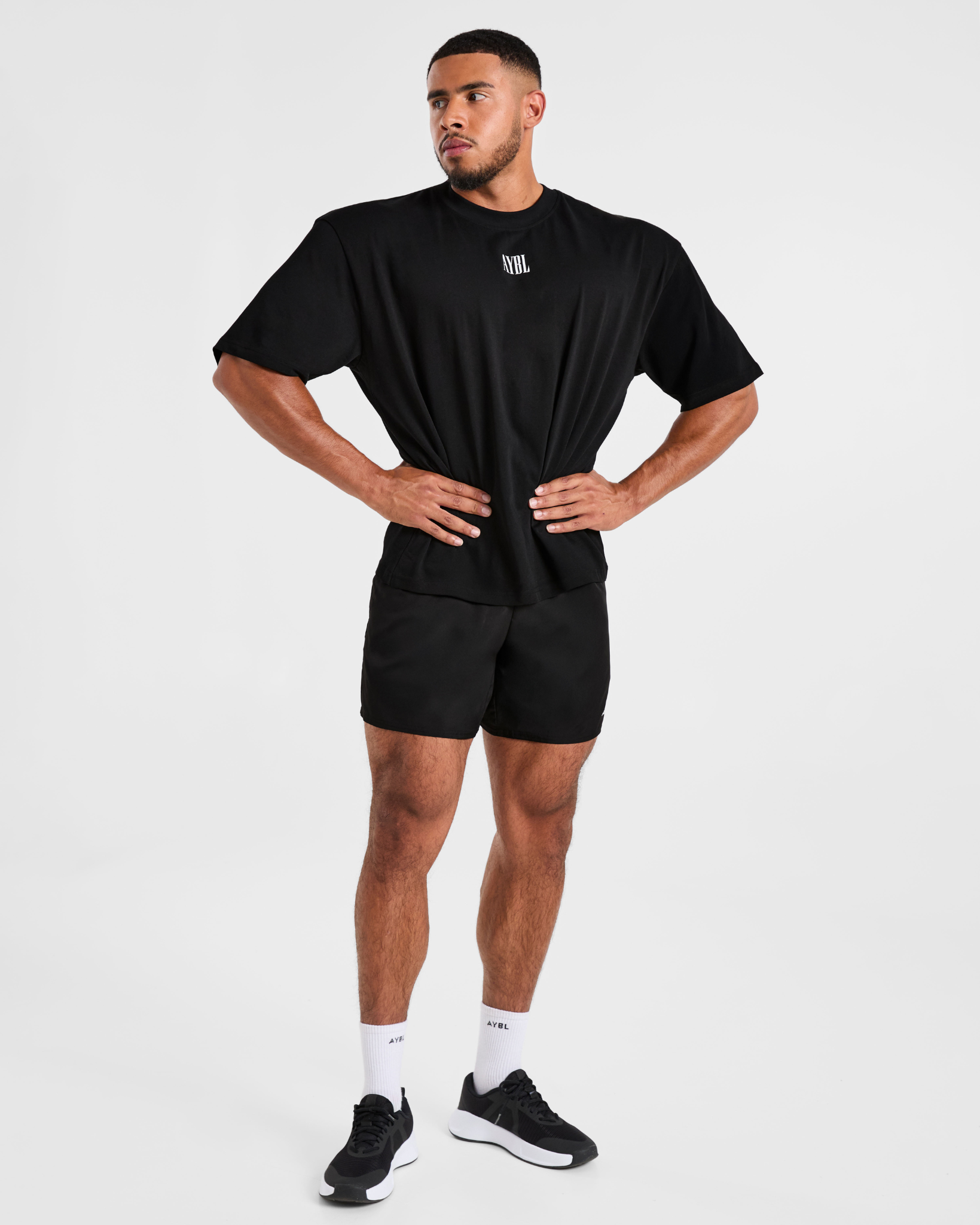 Wesley Vissers x Champion Mindset Oversized T Shirt - Schwarz