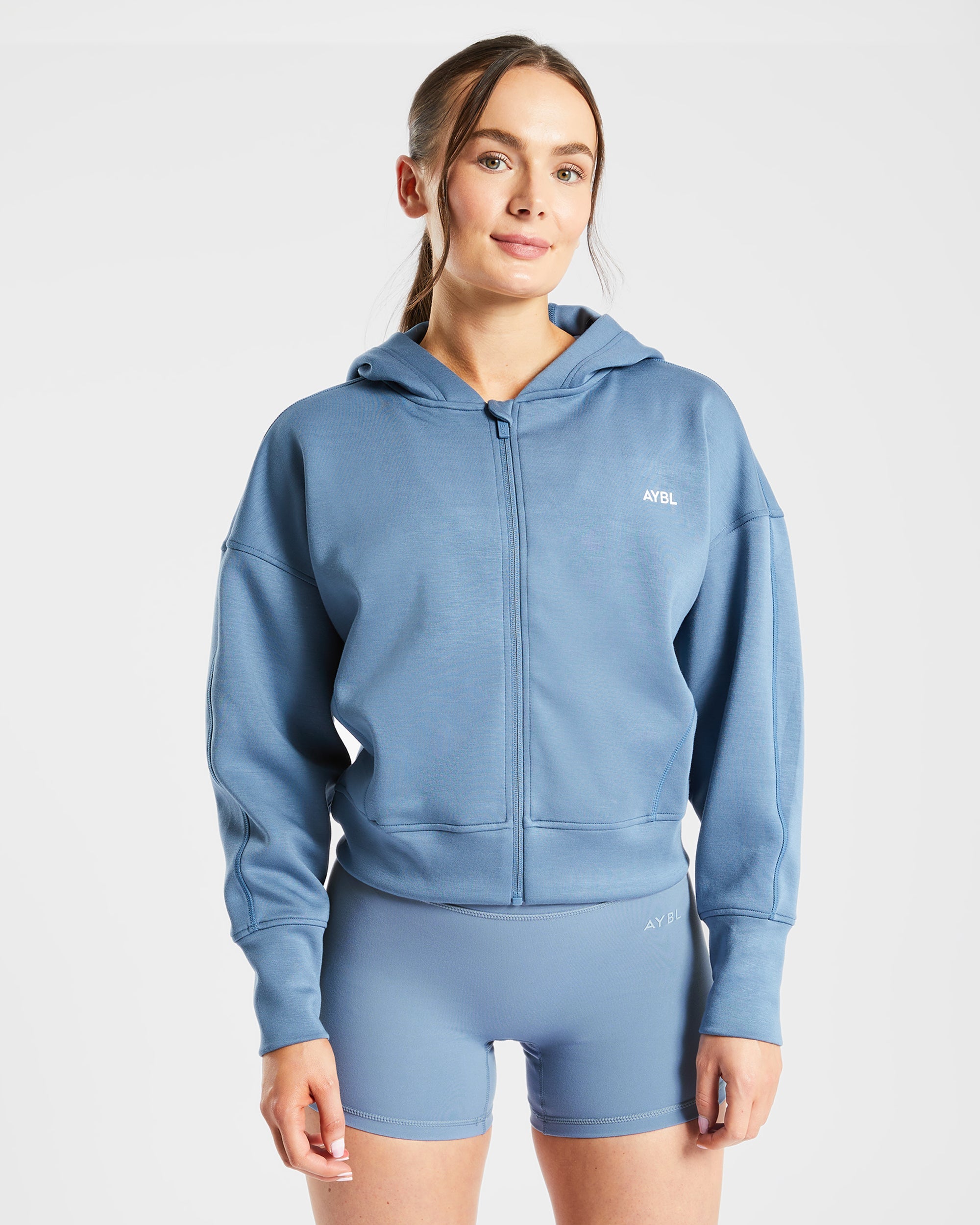 Zip Up Jacket - Blau