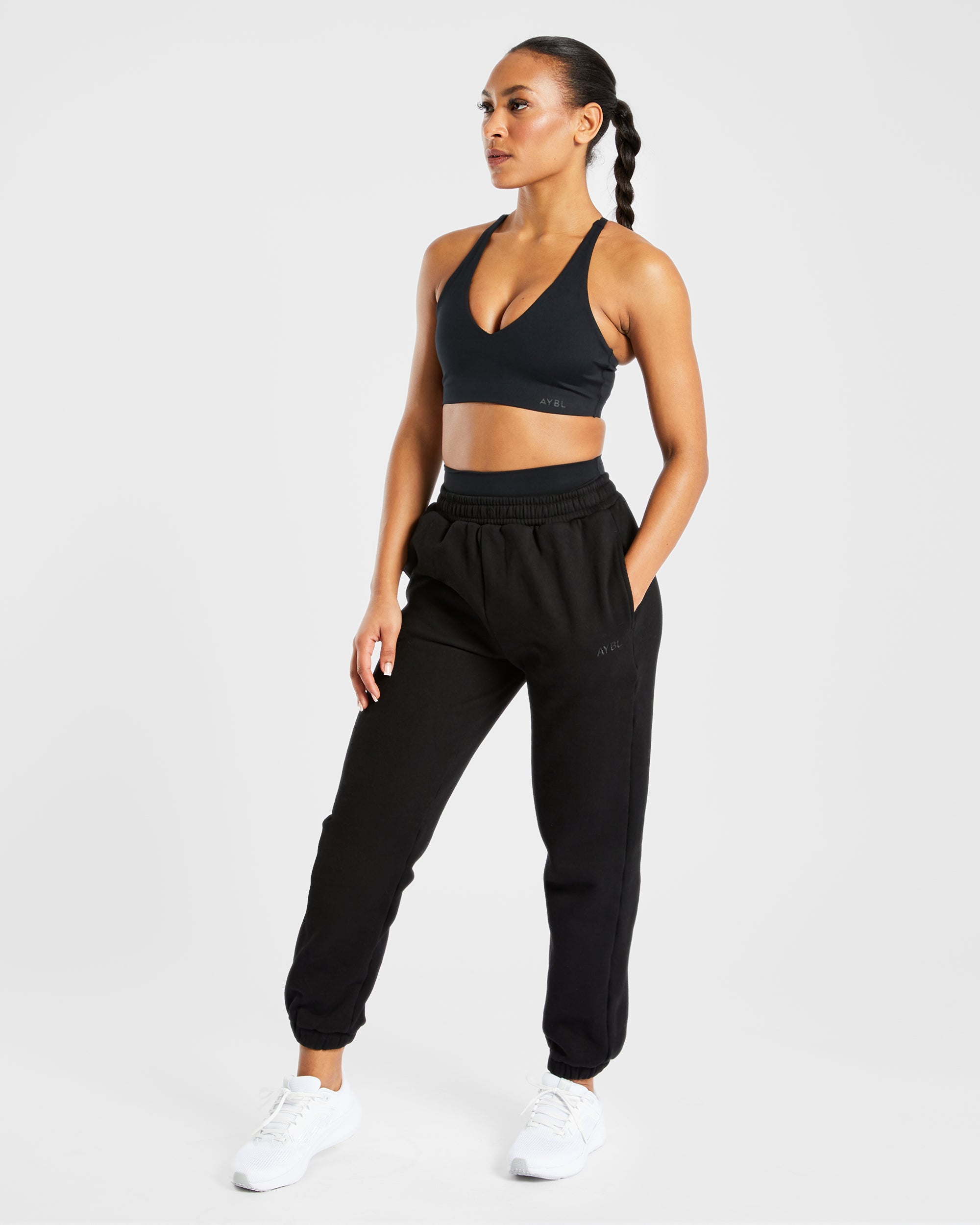 Staple Sports Bra - Schwarz