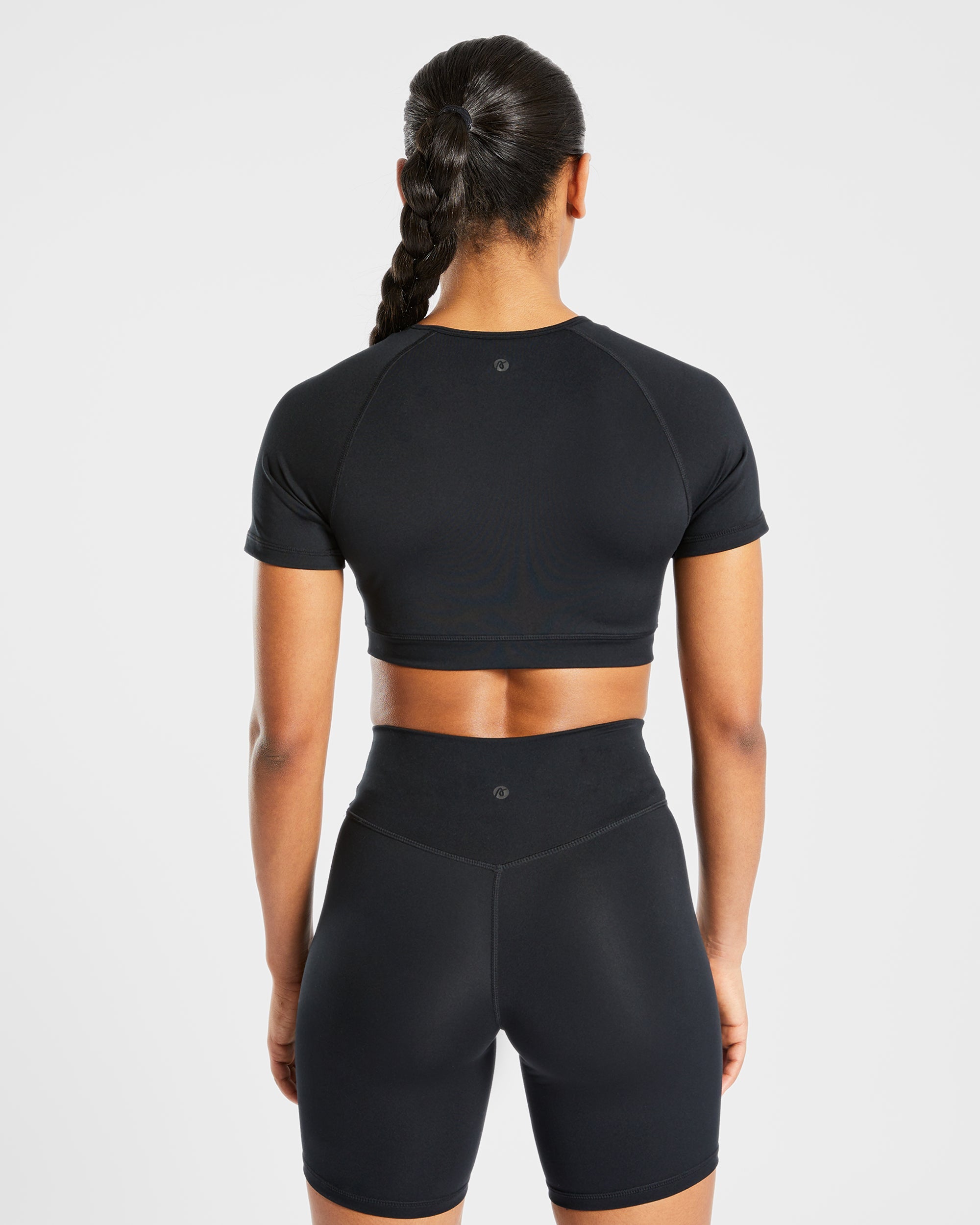 Staple Crop Top - Schwarz