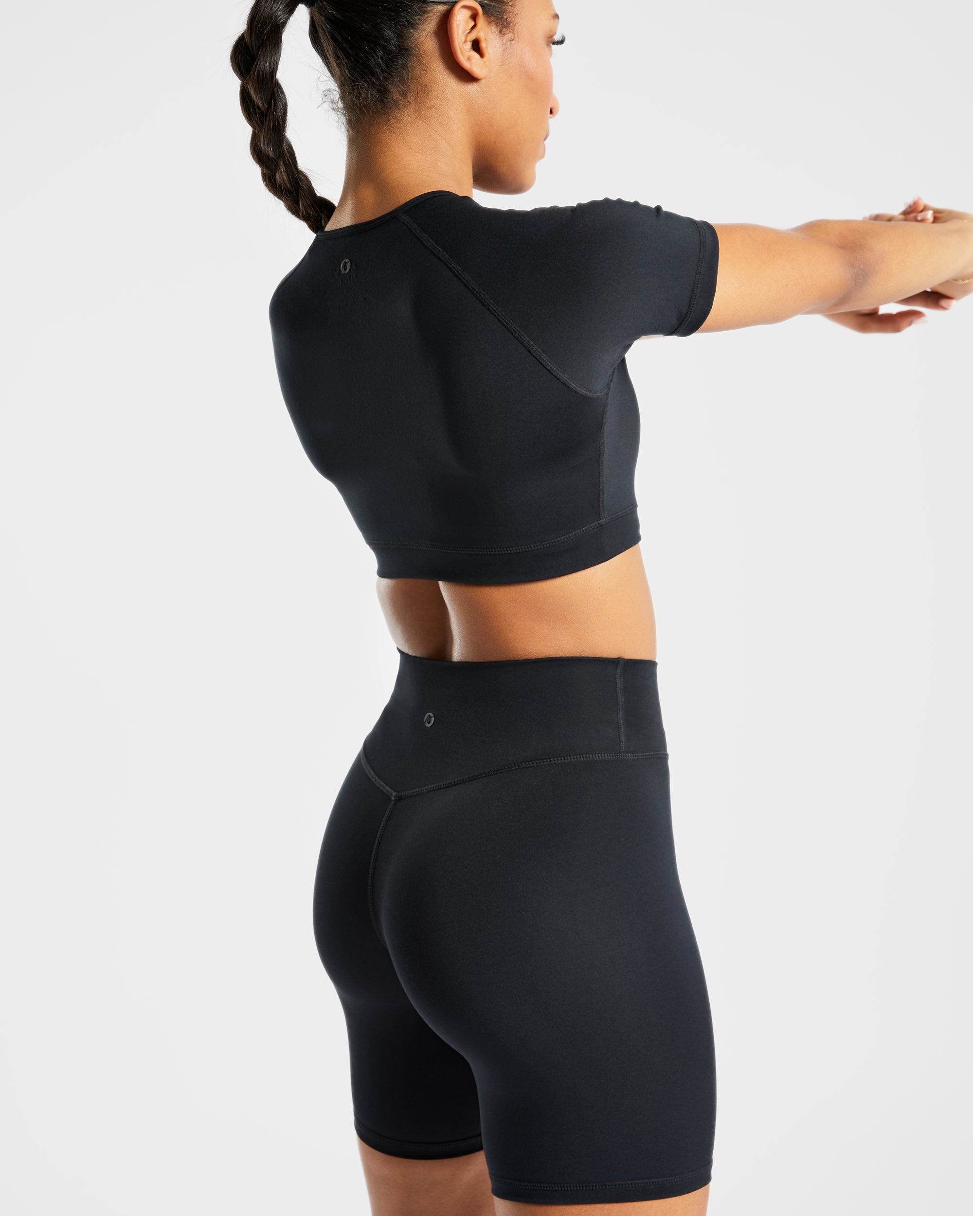 Staple Crop Top - Schwarz