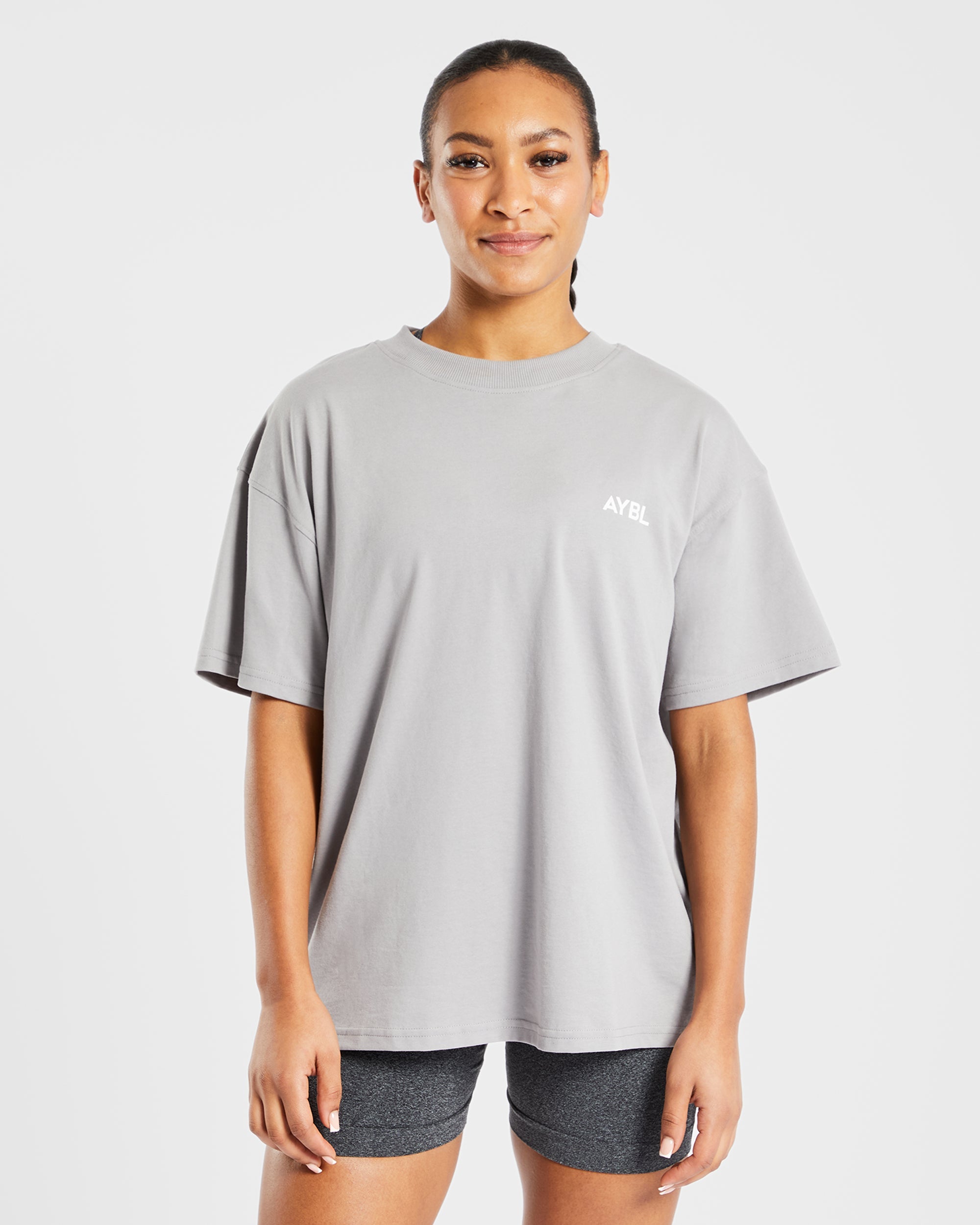 AYBL Club Oversized T Shirt - Grau