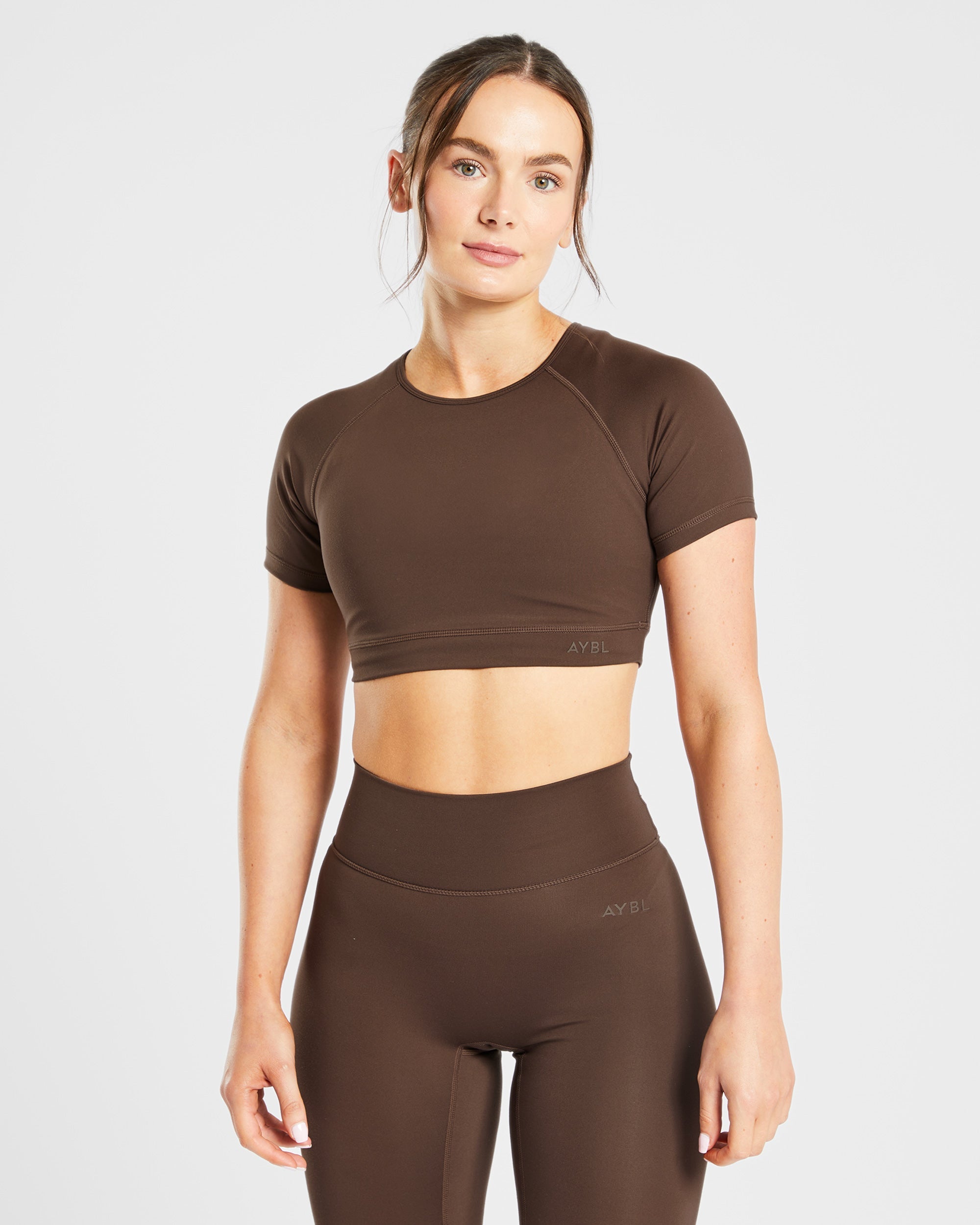 Staple Crop Top - Braun