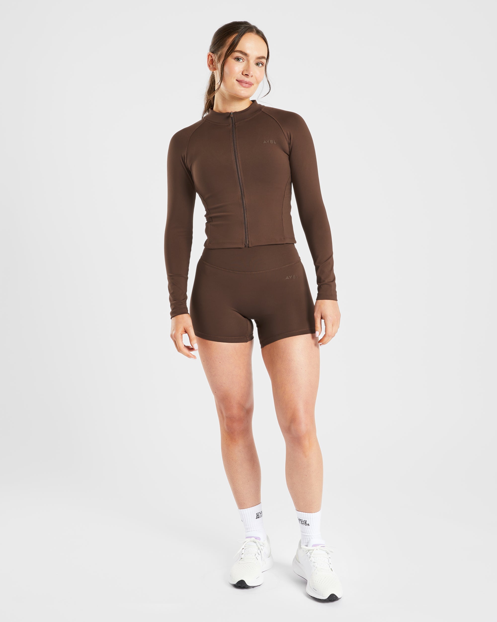 Staple Zip Jacket - Braun