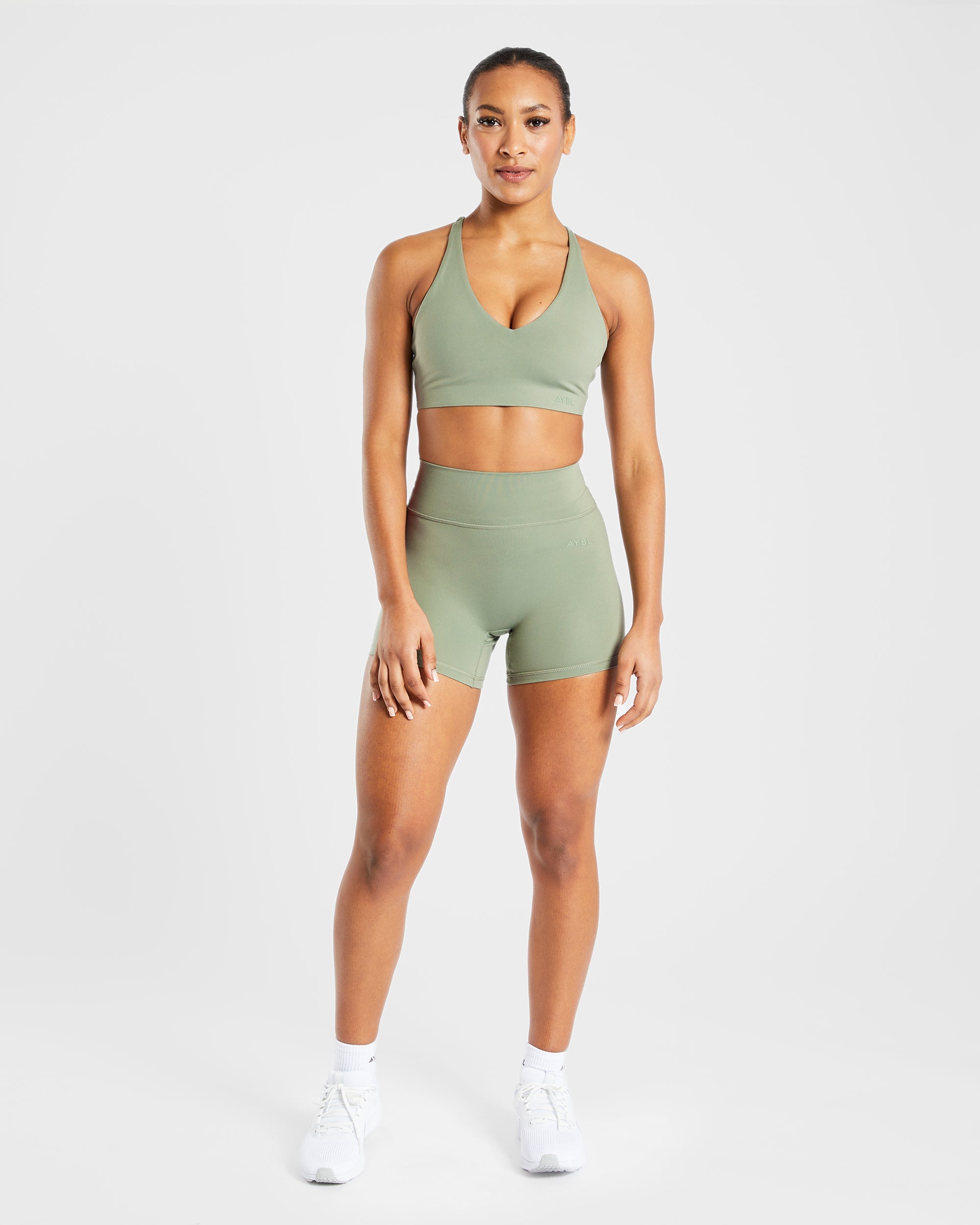 Staple Sports Bra - Olive Grün