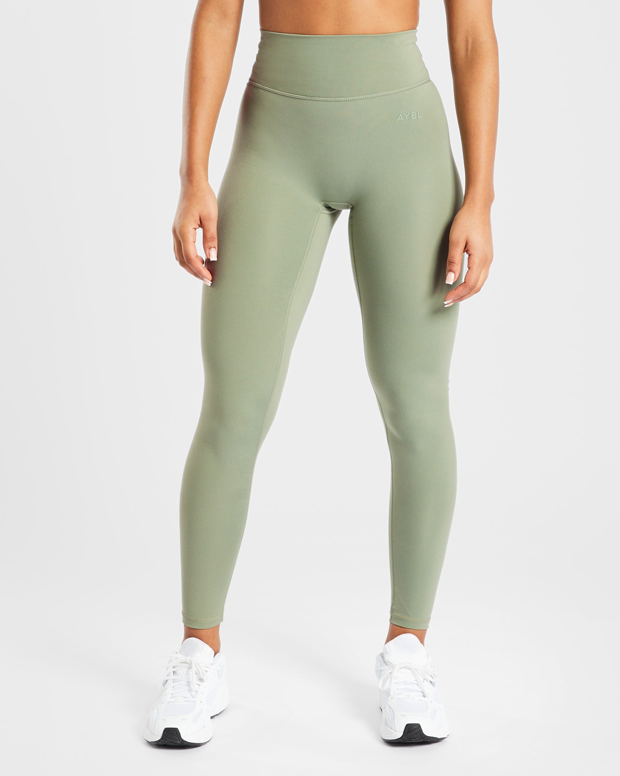 Staple Leggings Olive Grun