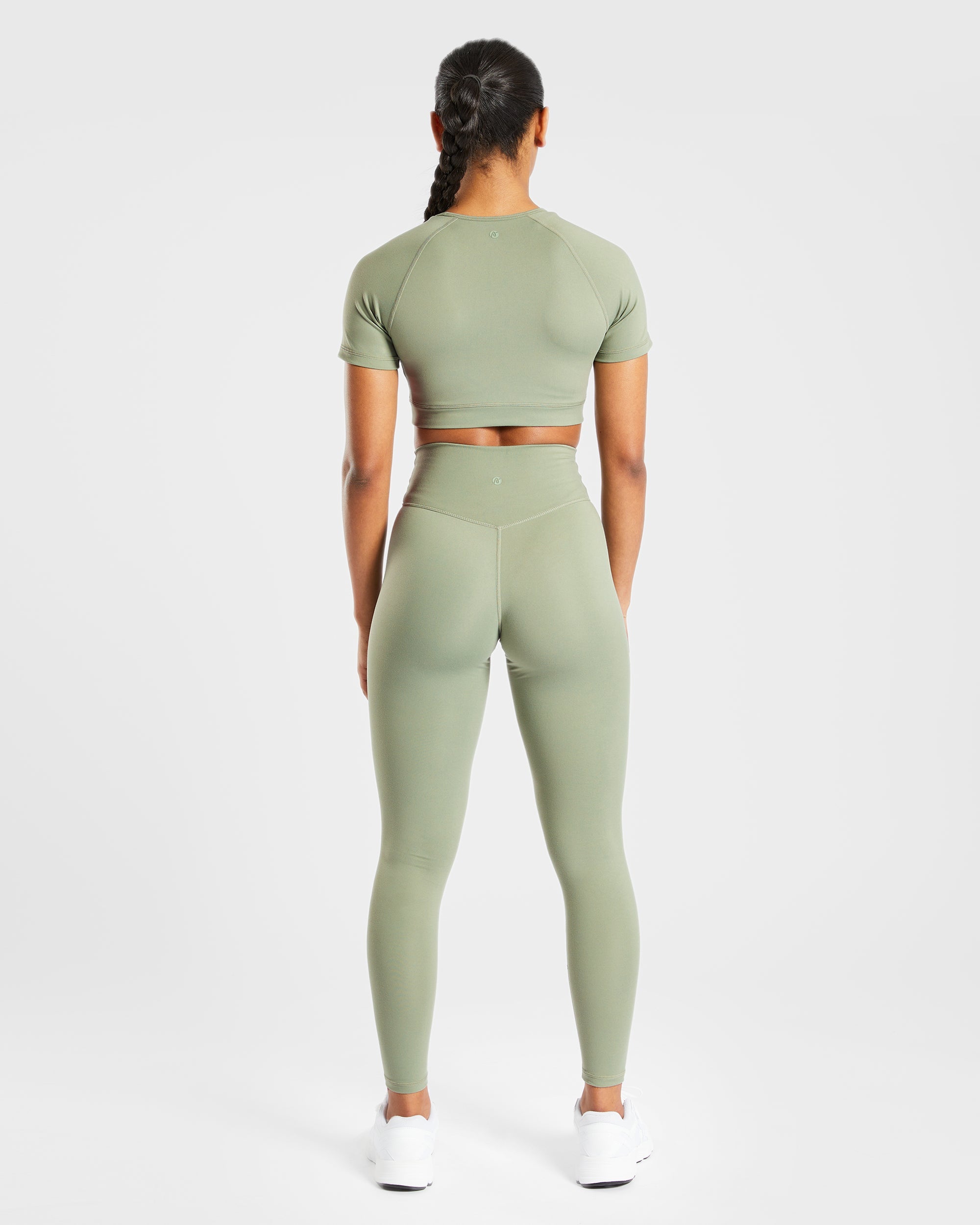 Staple Leggings - Olive Grün