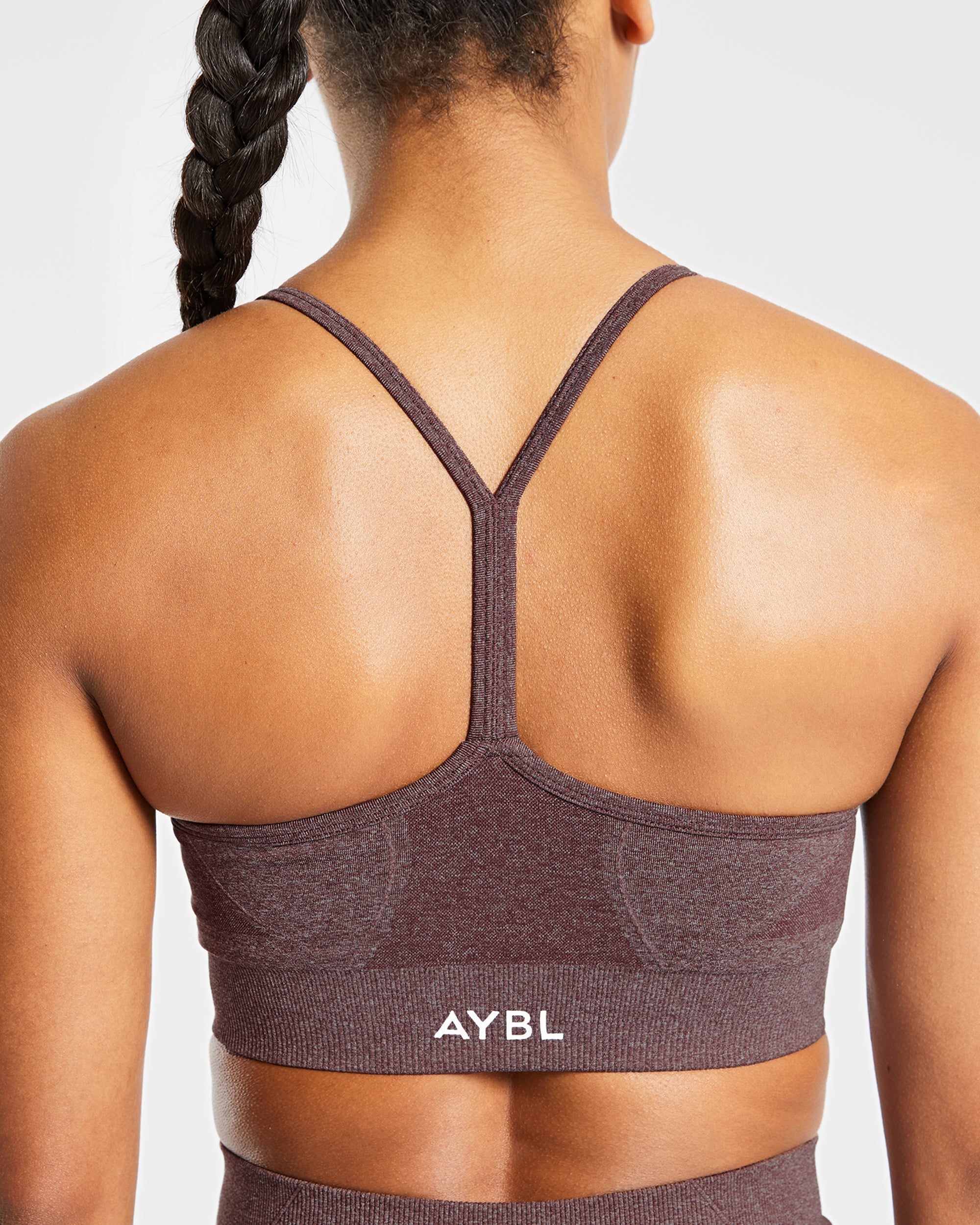 Empower Seamless Sports Bra - Braun Marl