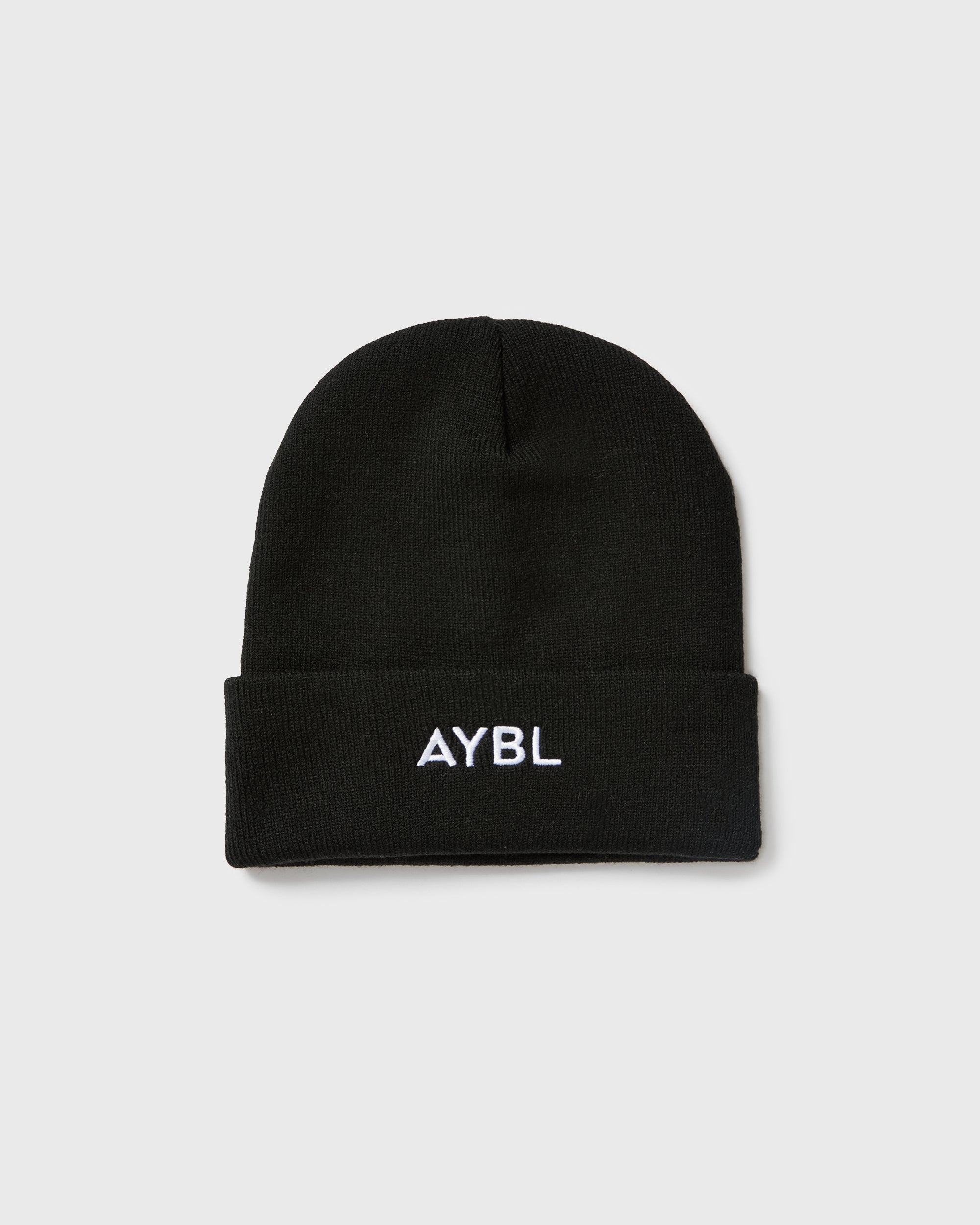 Embroidered Beanie - Schwarz