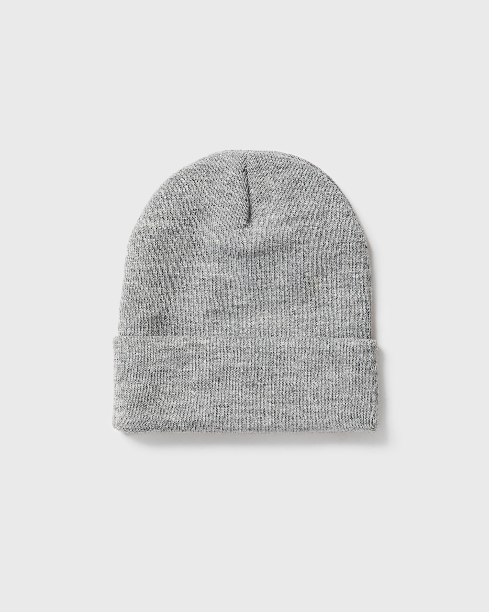 Embroidered Beanie - Grau Marl