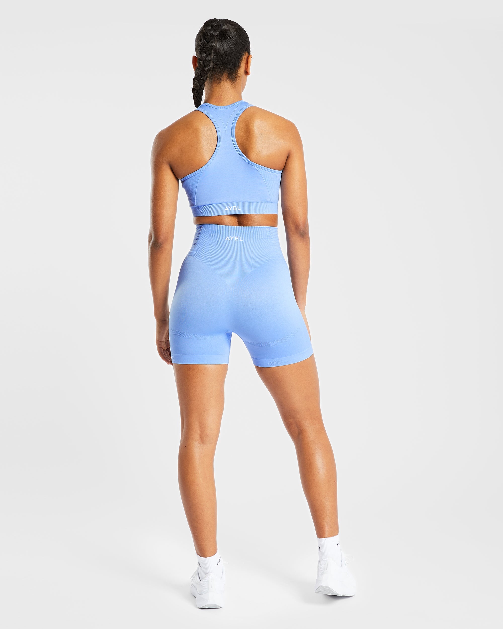 Balance V2 Seamless Shorts - Chambray Blau