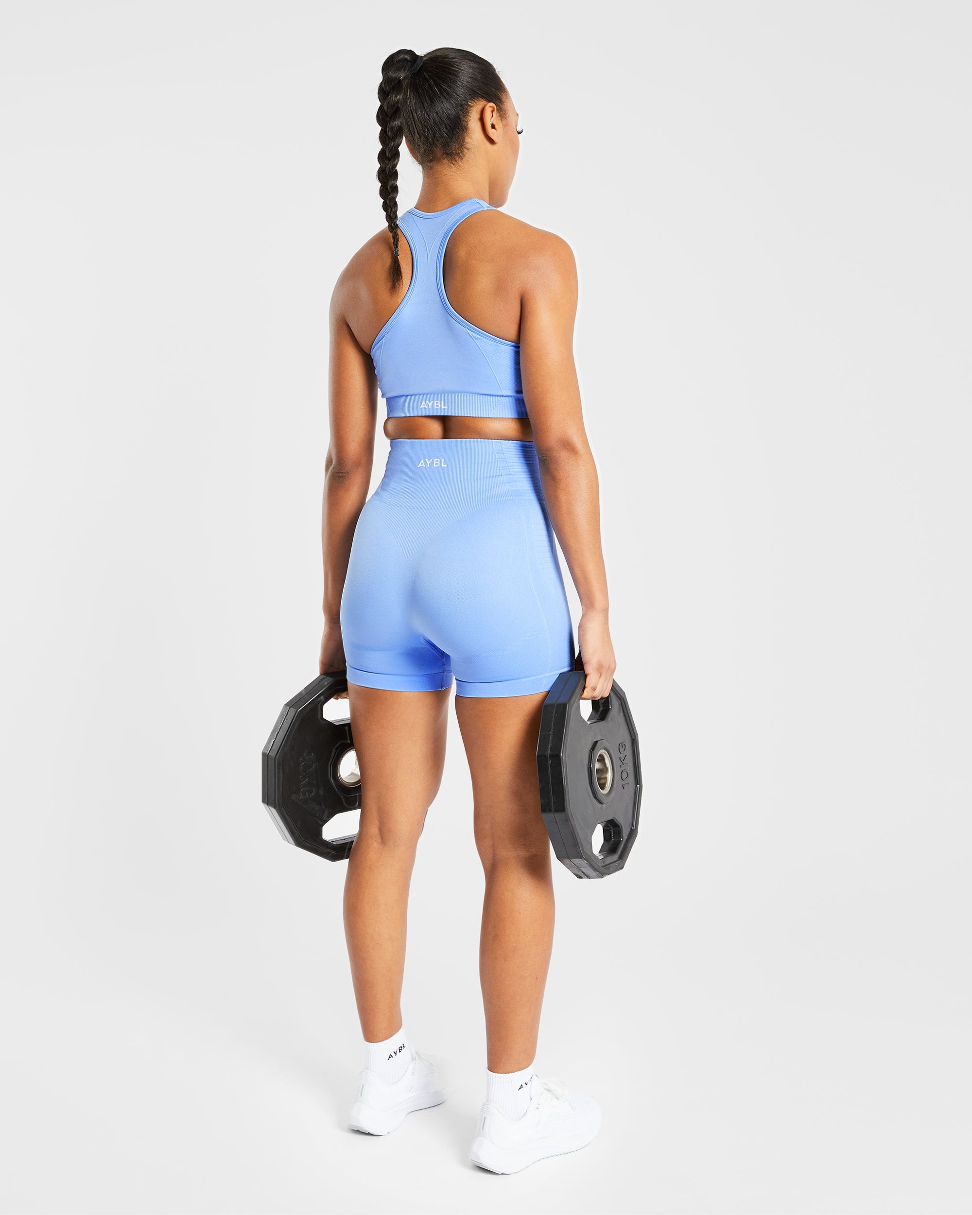 Balance V2 Seamless Sports Bra - Chambray Blau