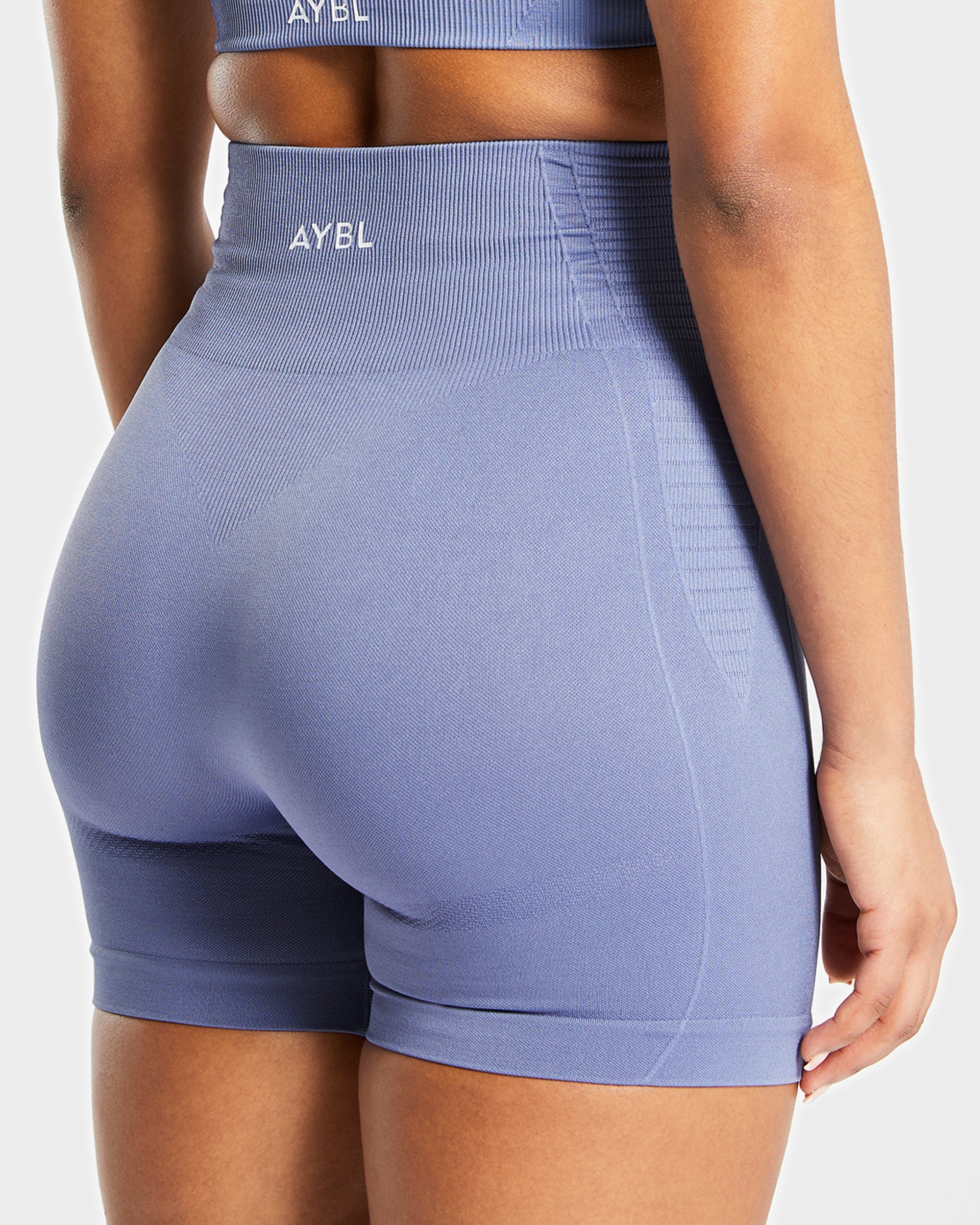 Balance V2 Seamless Shorts - Steel Blau