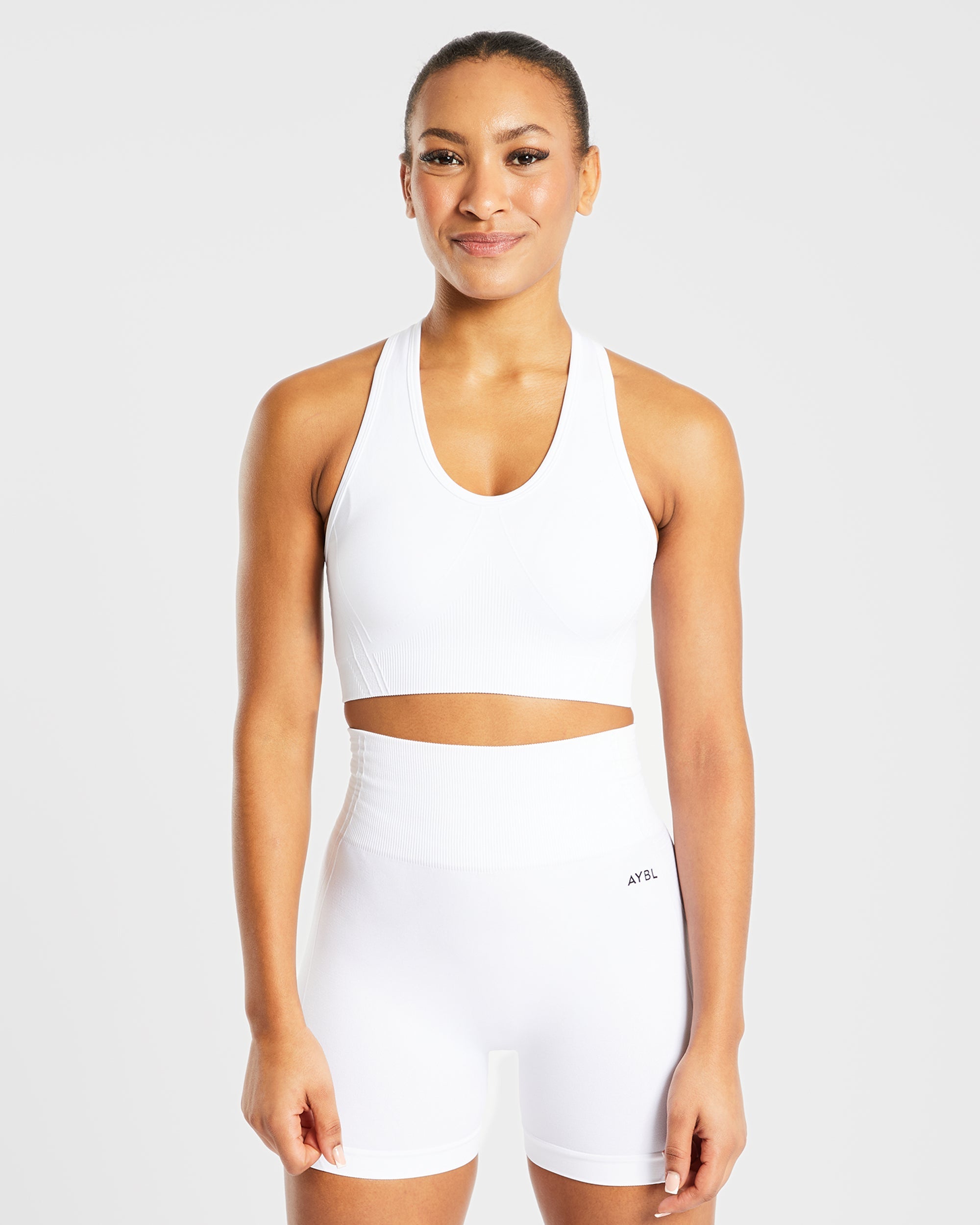 Balance V2 Seamless Sports Bra - Weiß