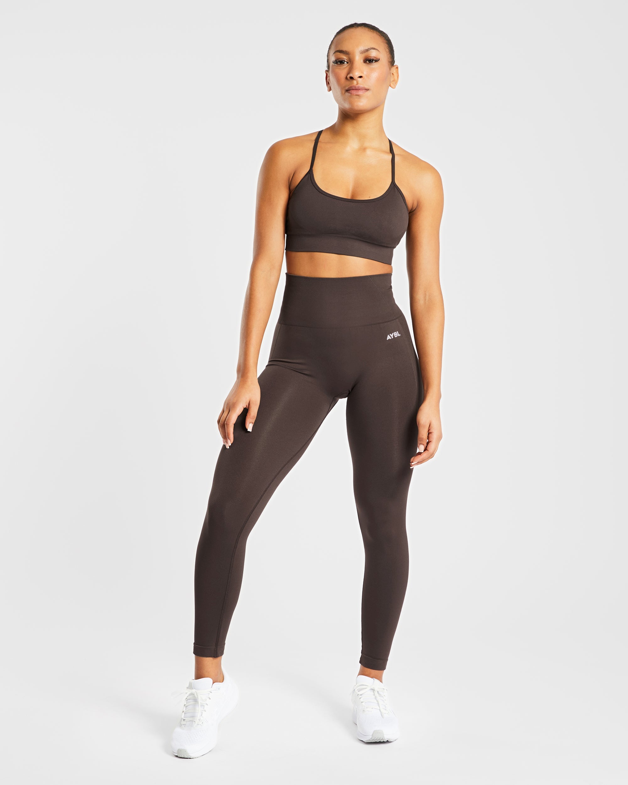 Empower Seamless Leggings - Cocoa Braun