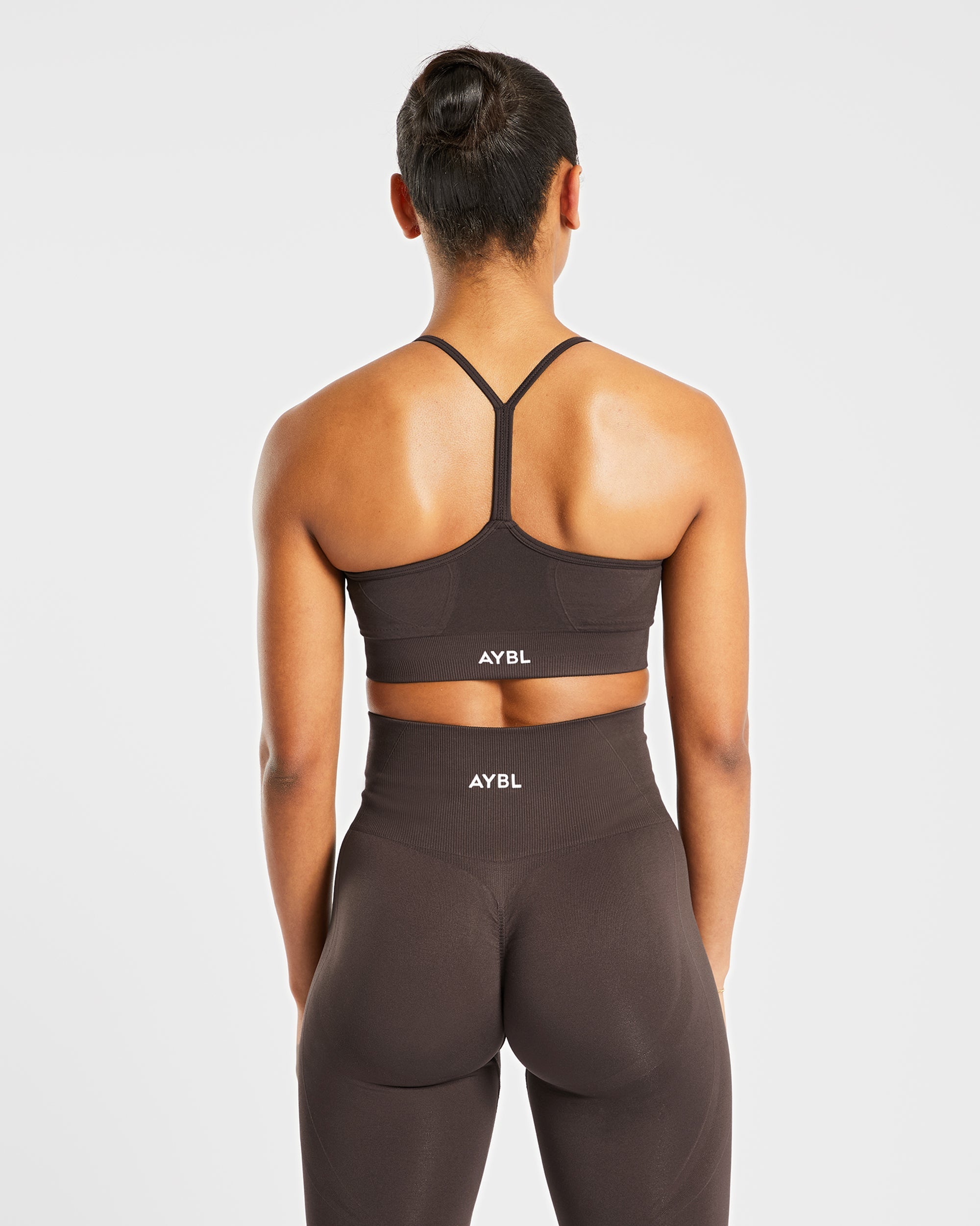 Empower Seamless Sports Bra - Cocoa Braun