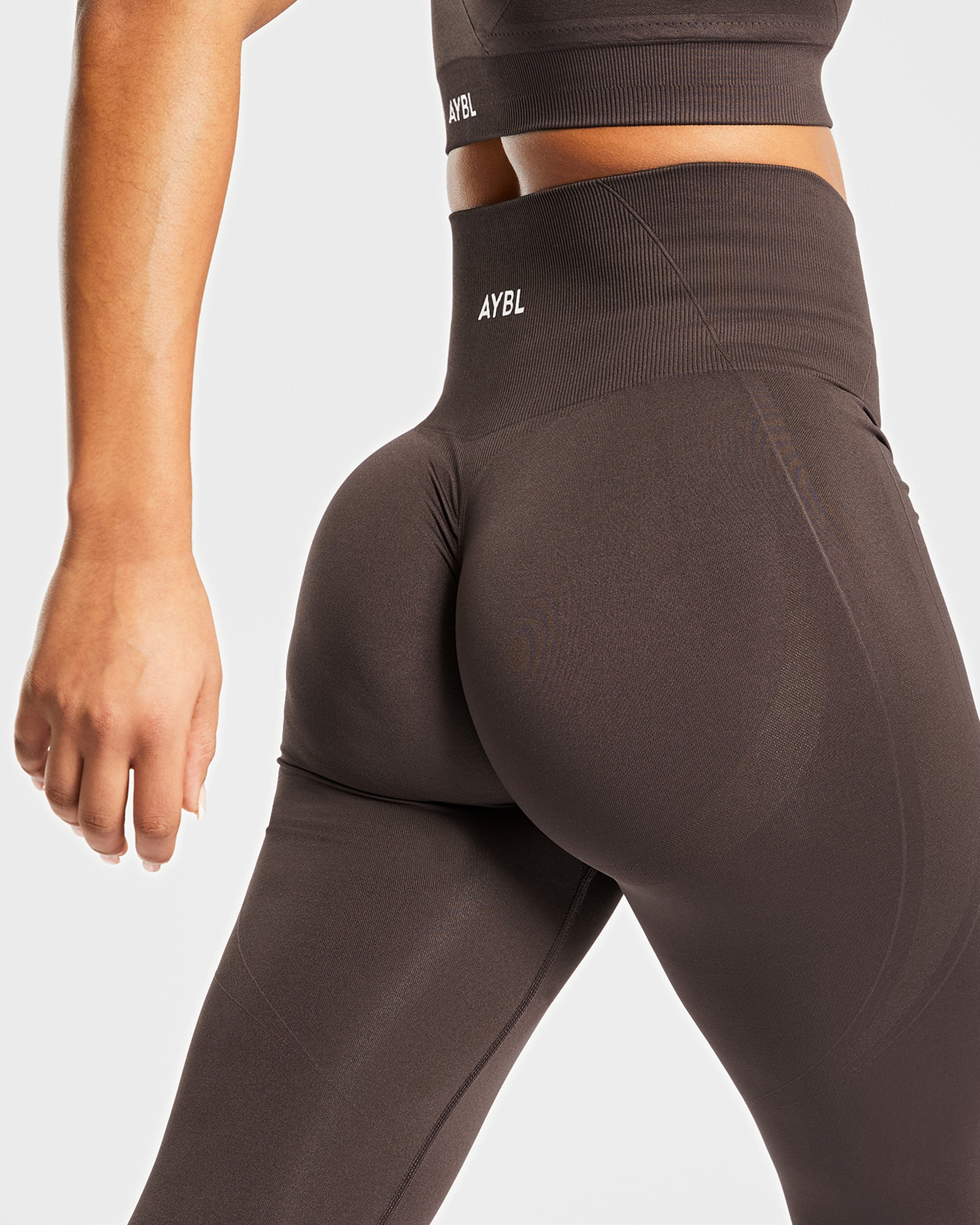 Empower Seamless Leggings - Cocoa Braun