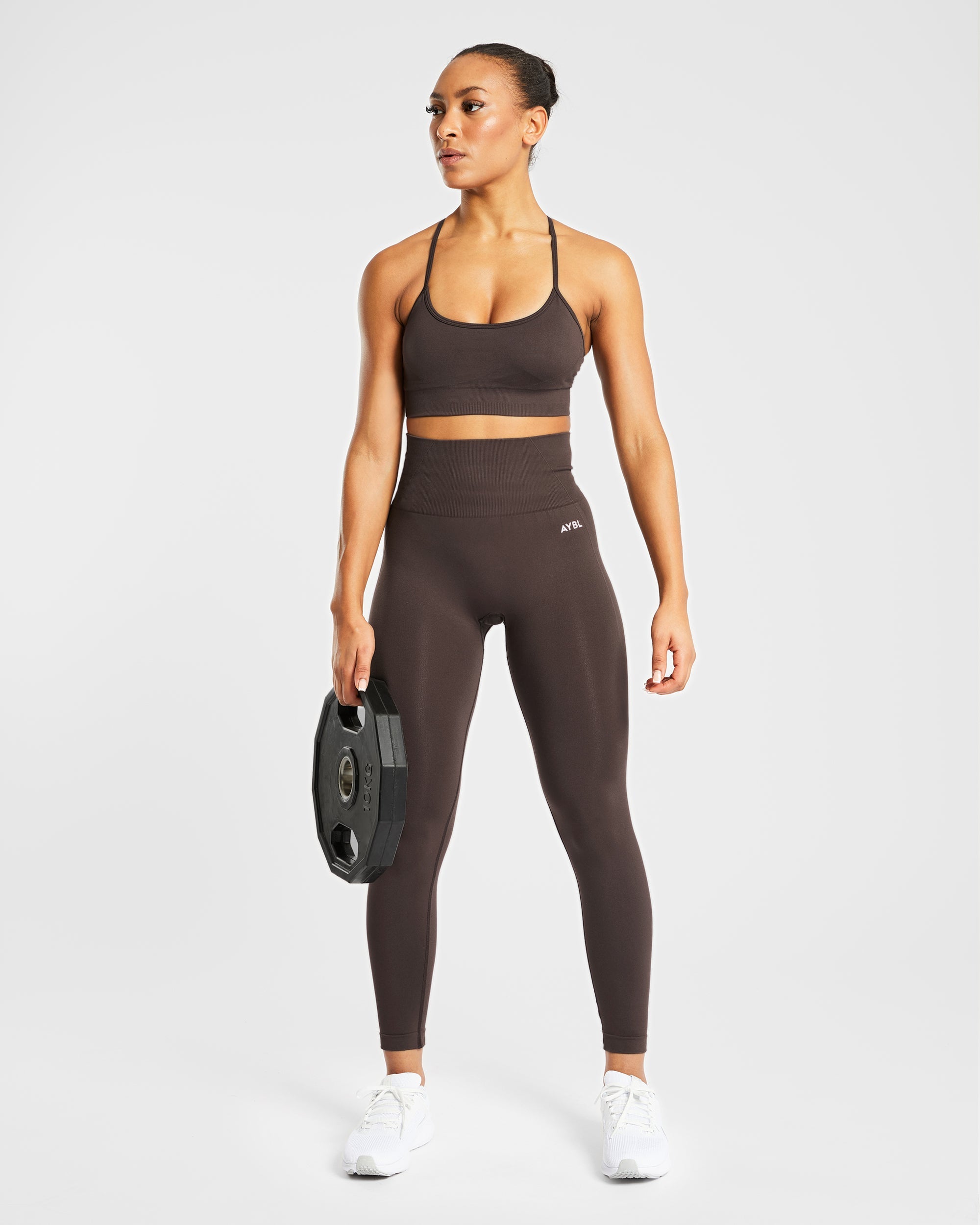 Empower Seamless Leggings - Cocoa Braun