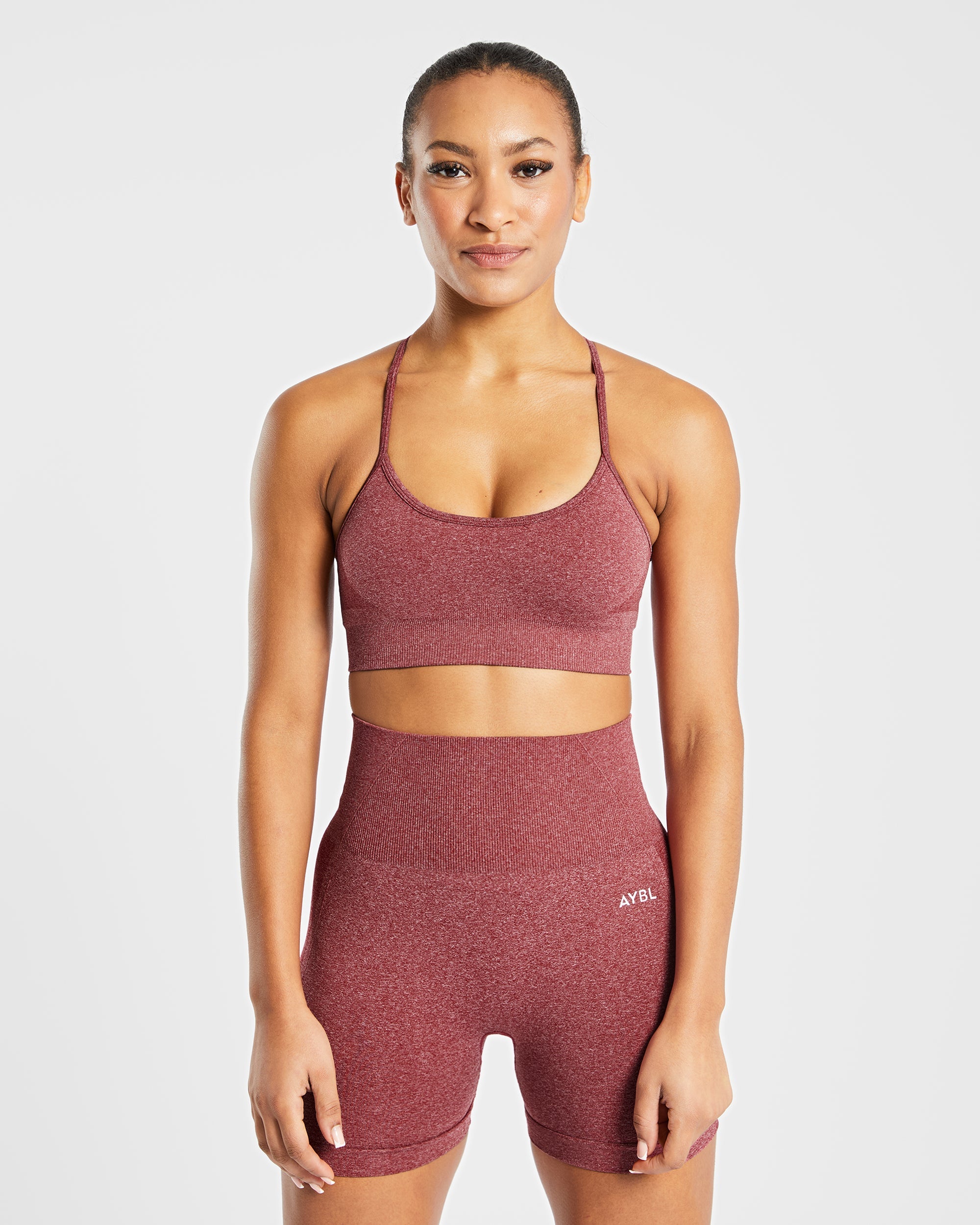 Empower Seamless Sports Bra - Rot Marl