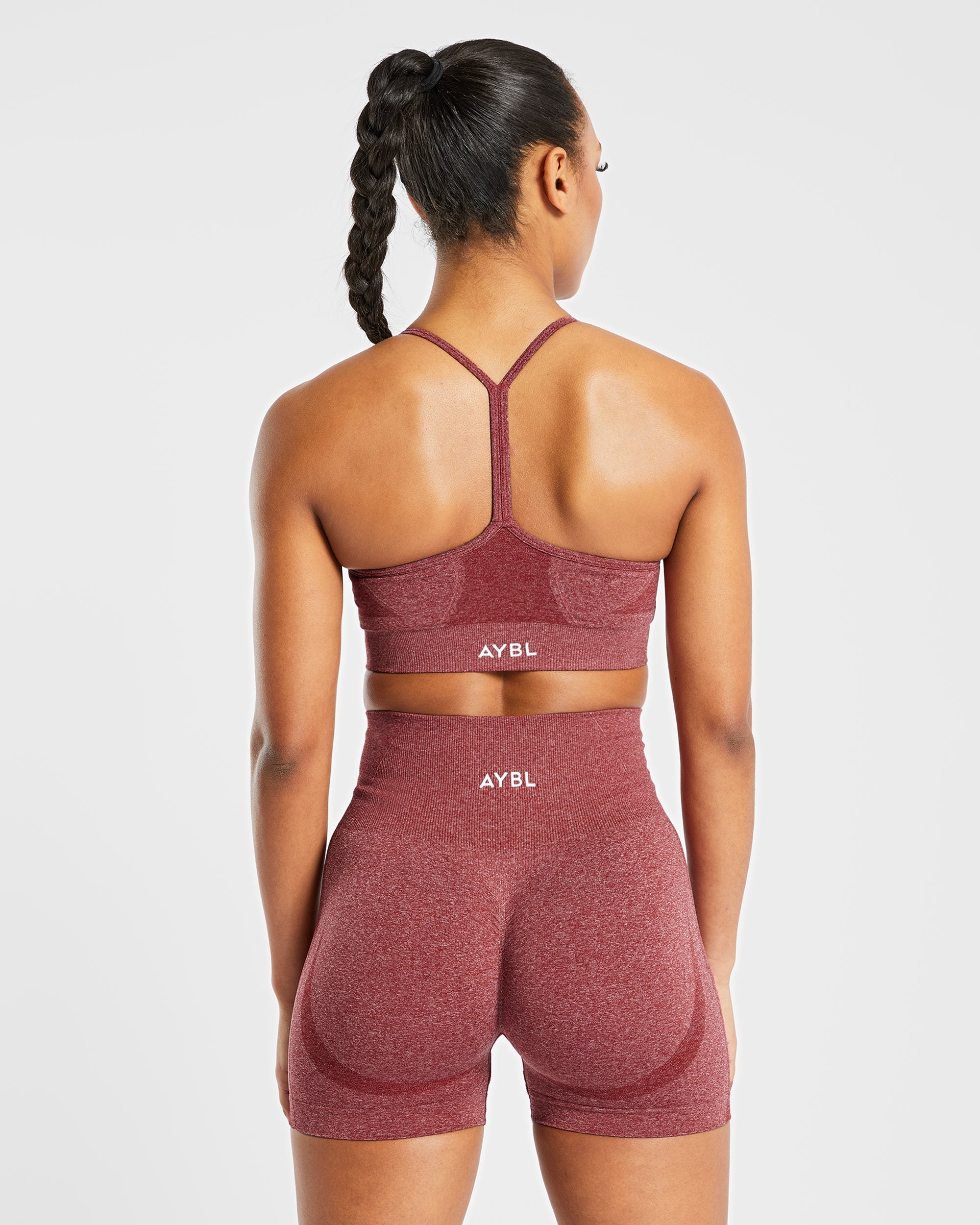 Empower Seamless Sports Bra - Rot Marl