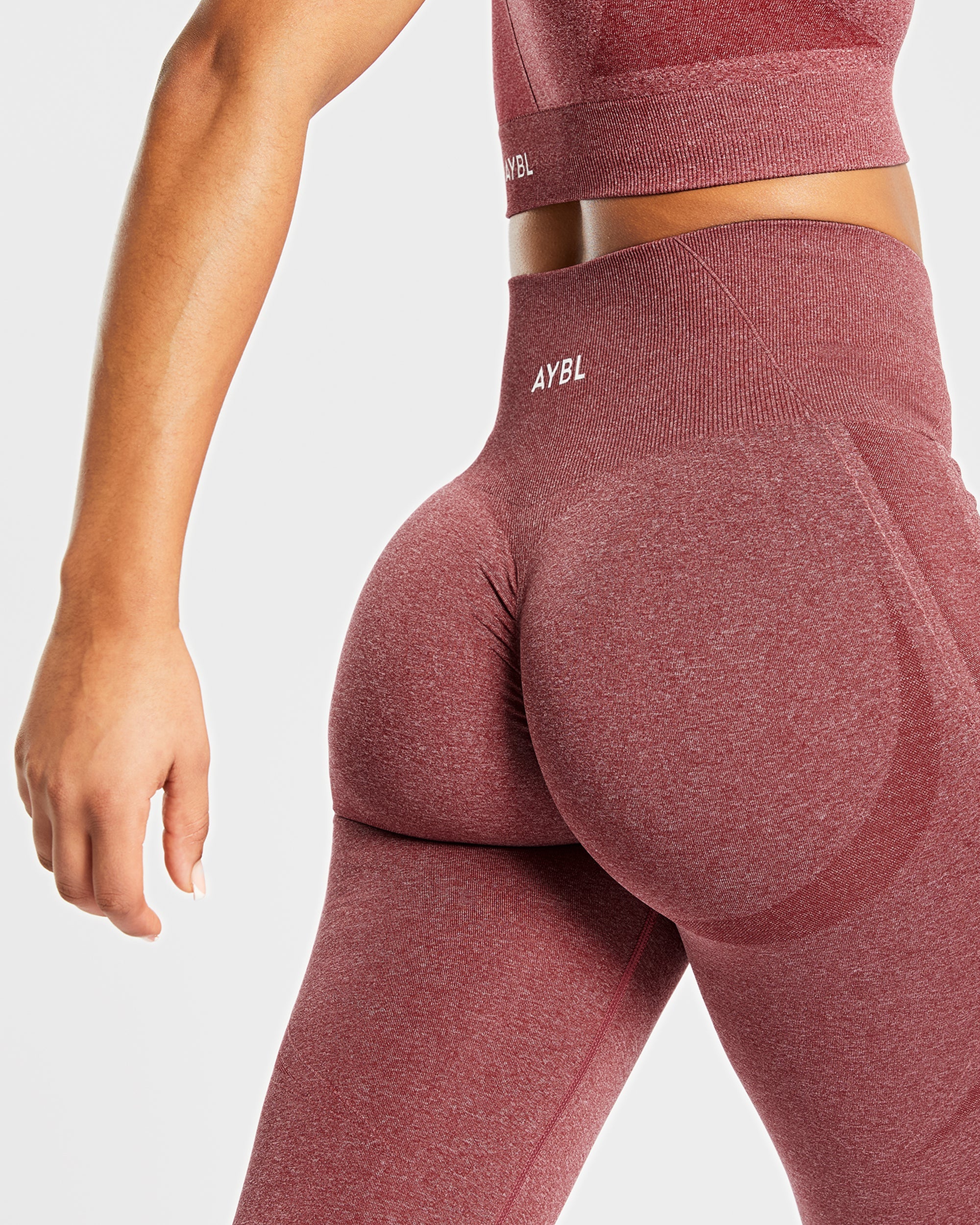 Empower Seamless Leggings - Rot Marl