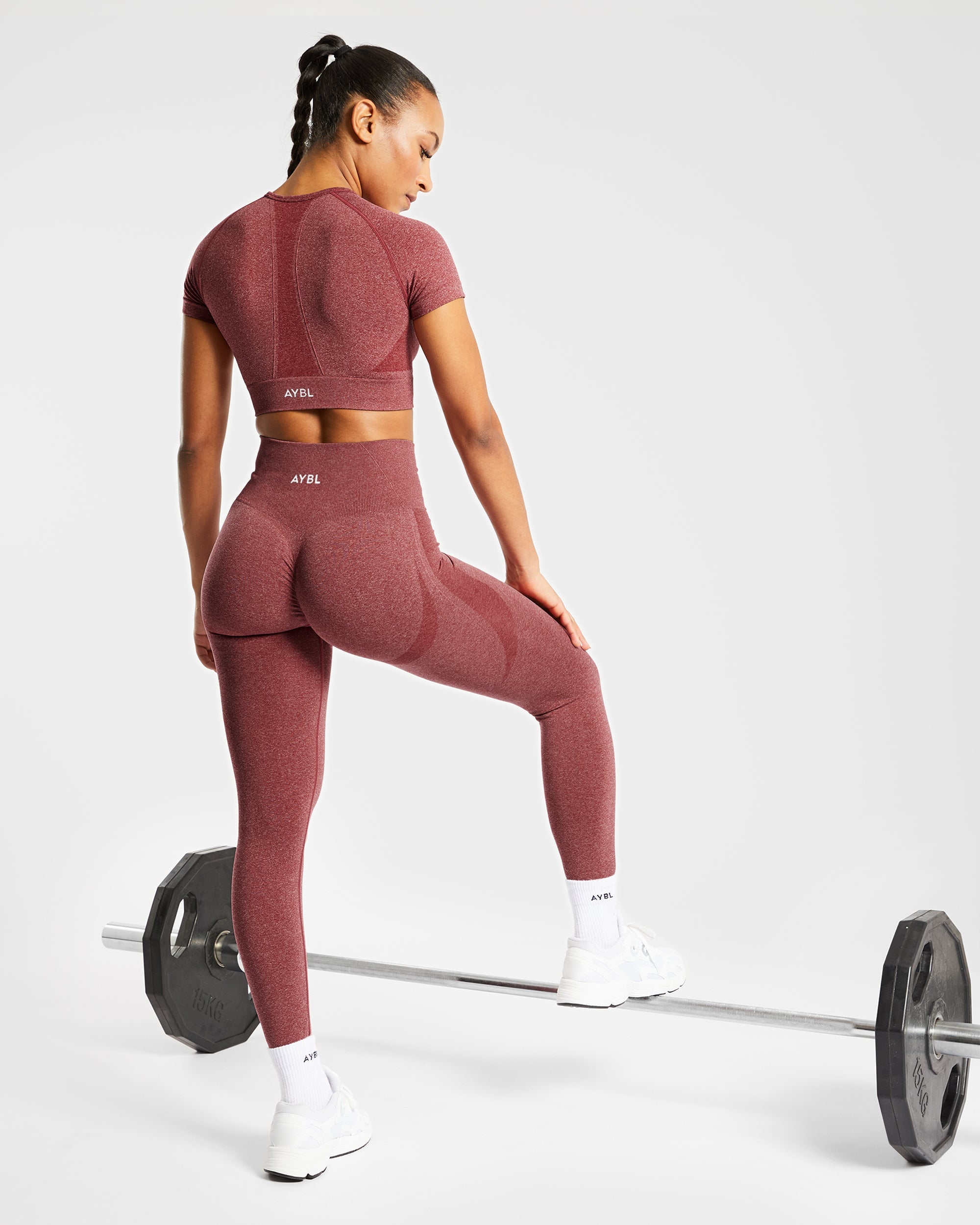 Empower Seamless Leggings - Rot Marl