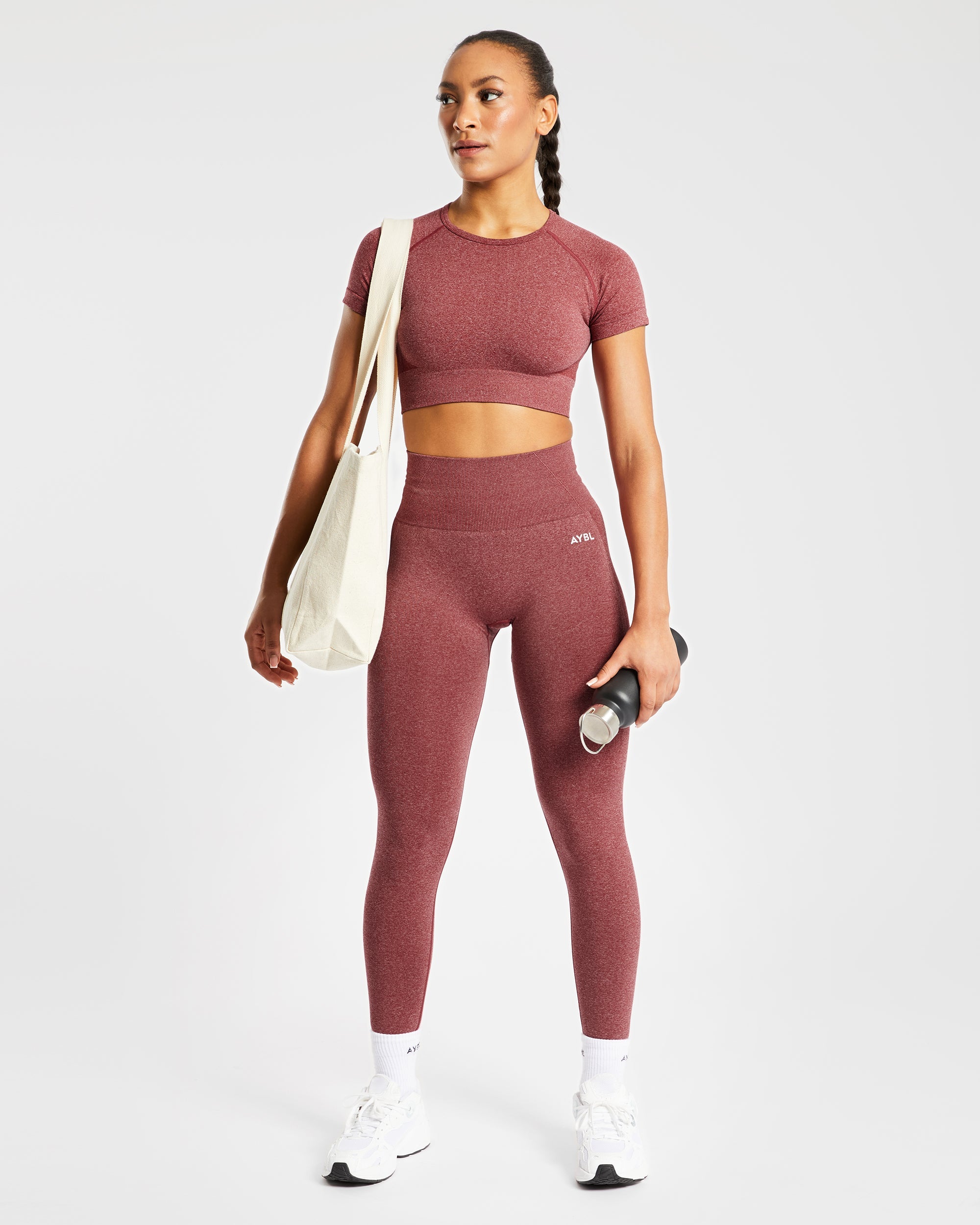 Empower Seamless Leggings - Rot Marl