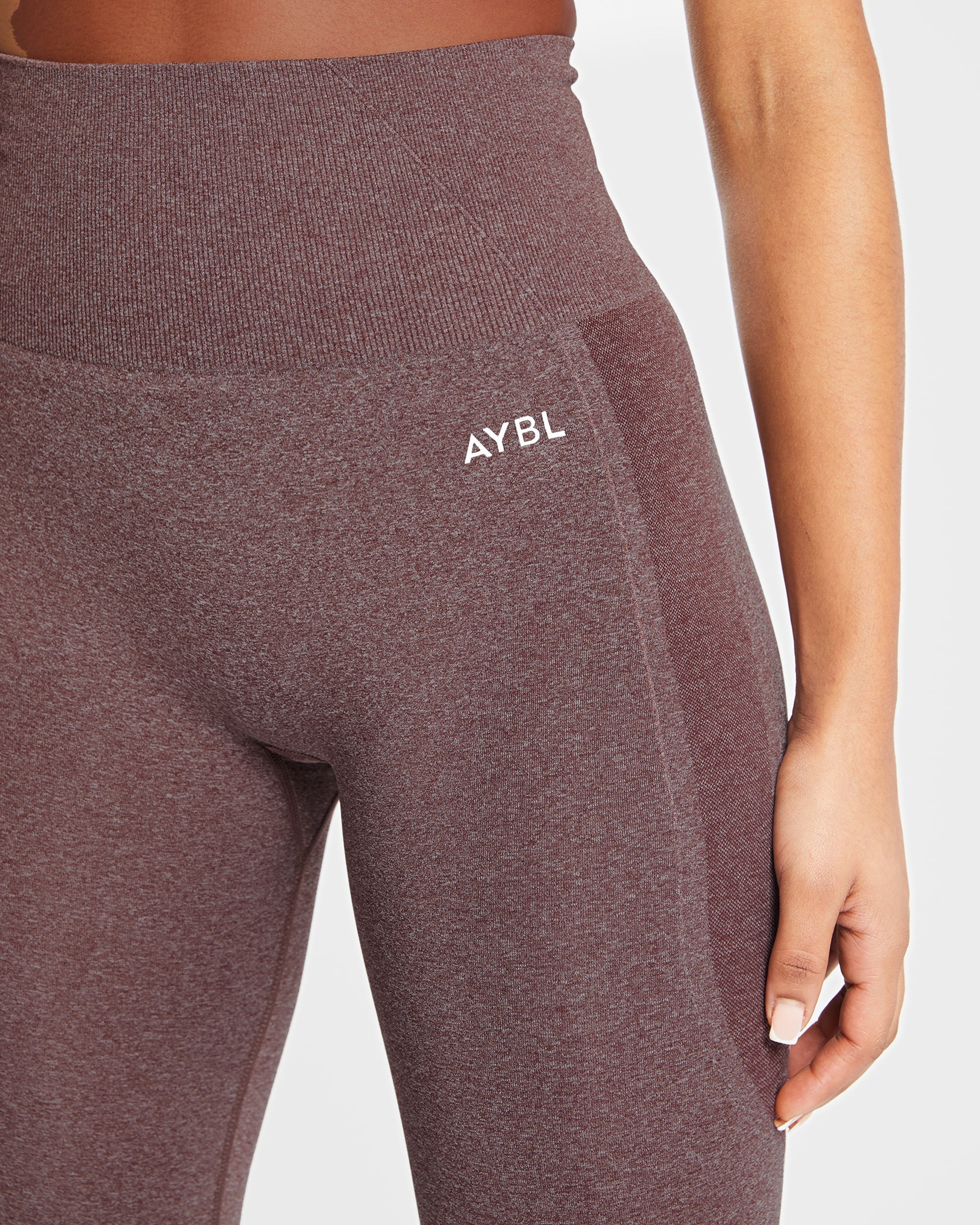 Empower Seamless Leggings - Braun Marl