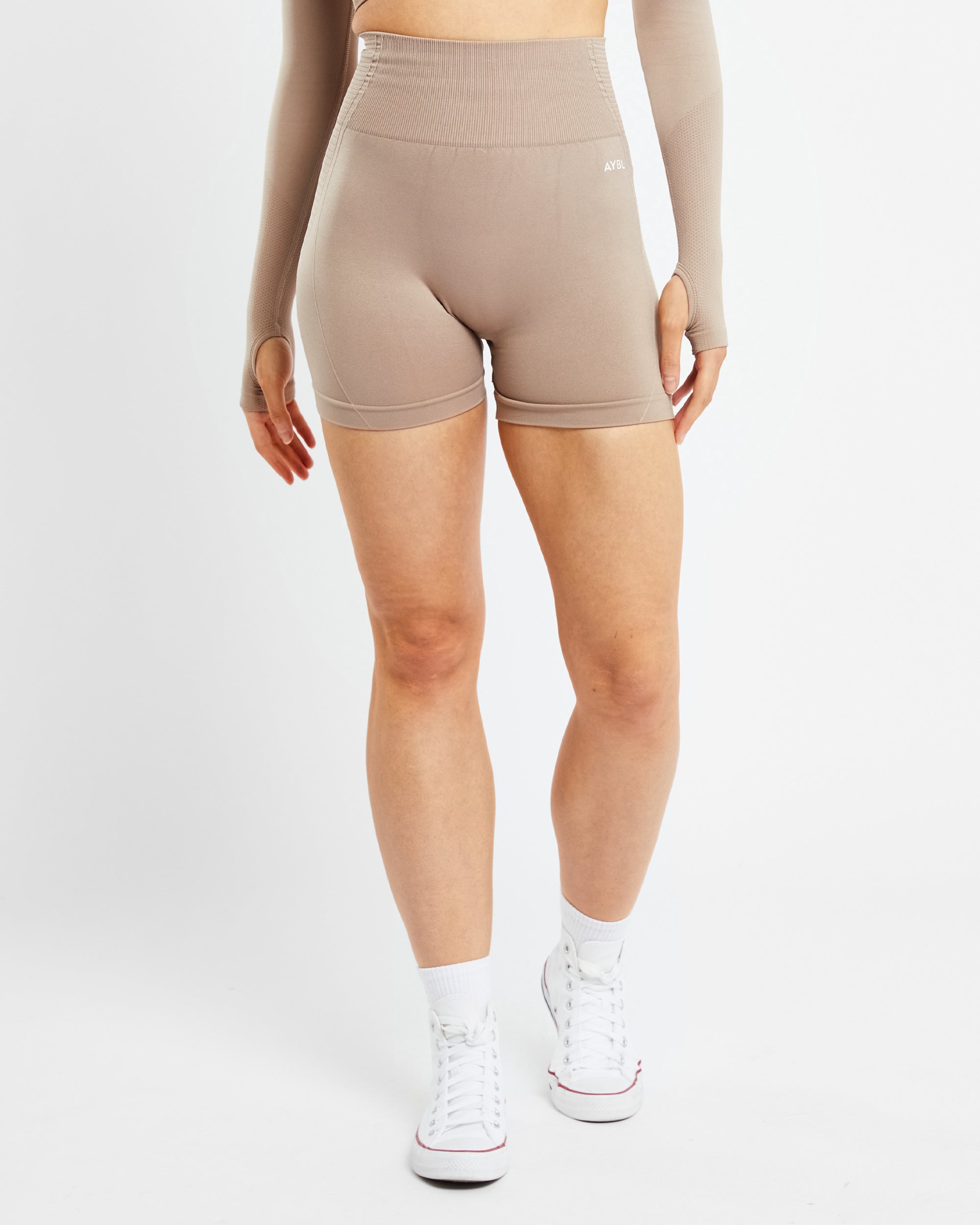 Balance V2 Seamless Shorts - Mocha