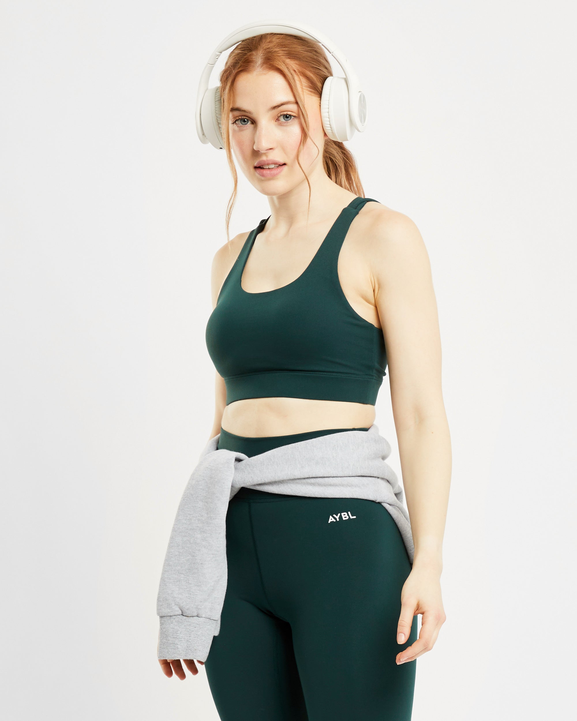 Core Sports Bra - Forest Grün