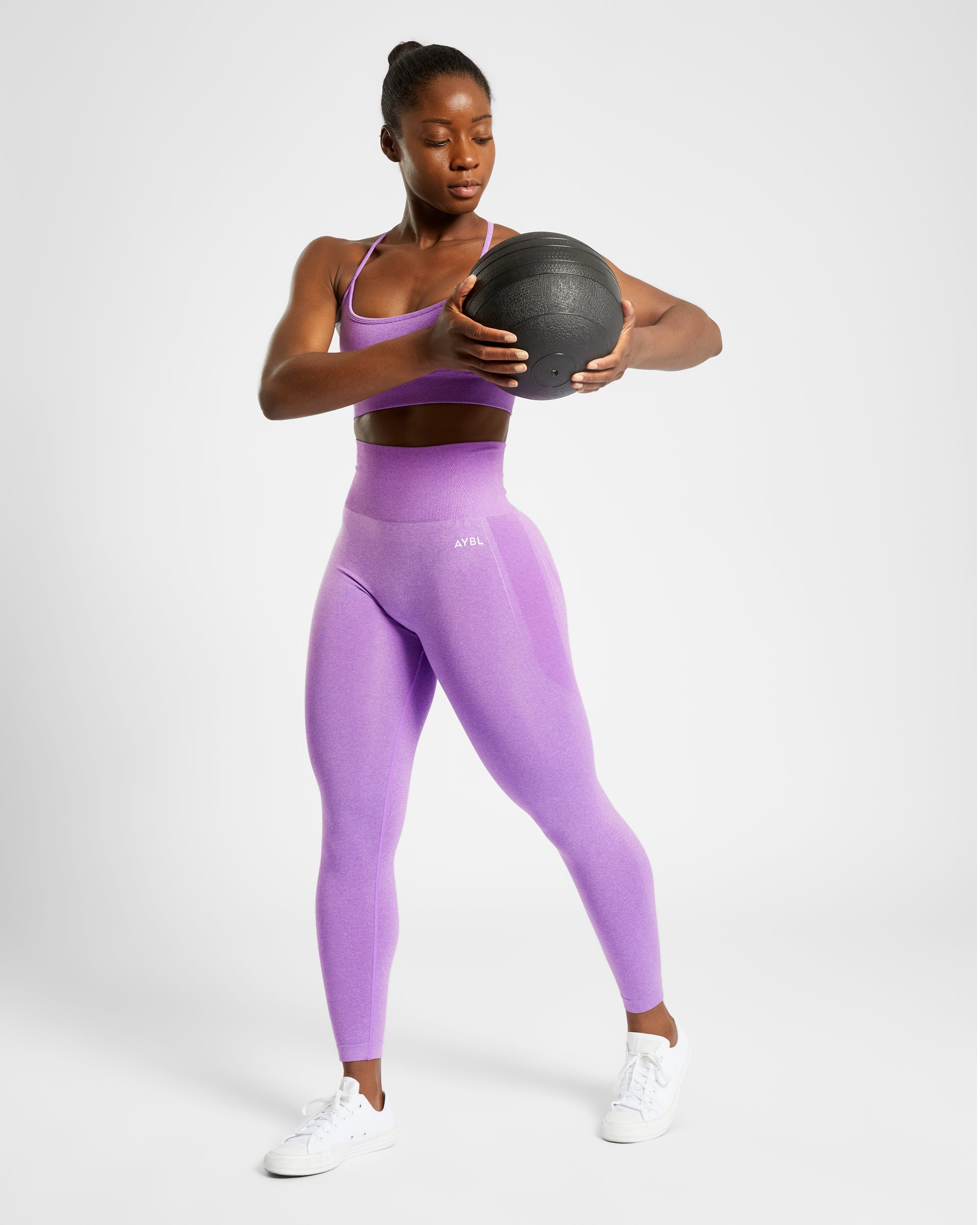 Empower Seamless Leggings - Lila Marl