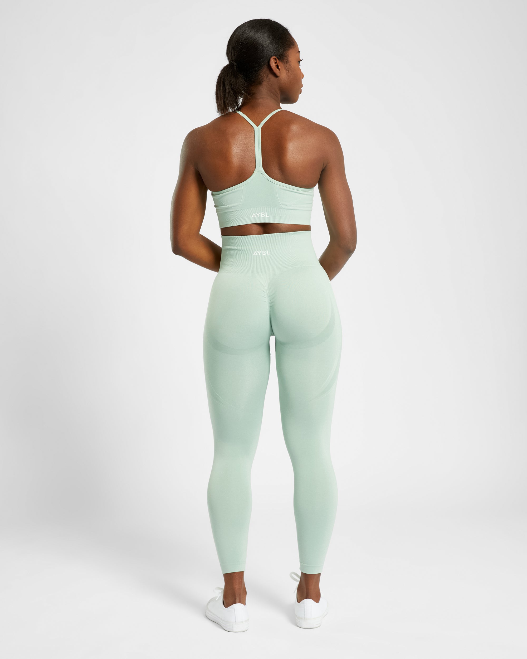 Empower Seamless Leggings - Spring Grün Marl