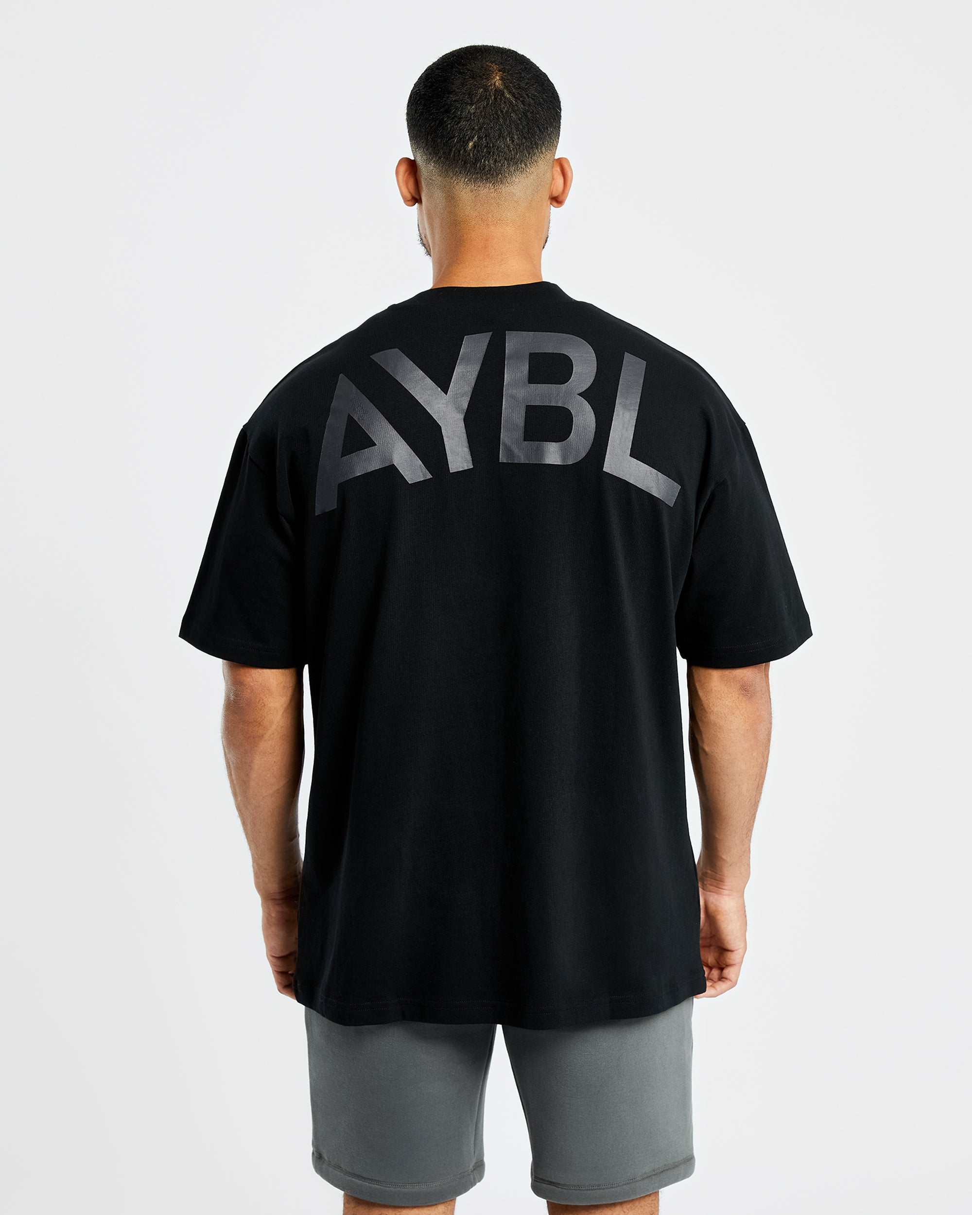 Essential Oversized T Shirt - Schwarz