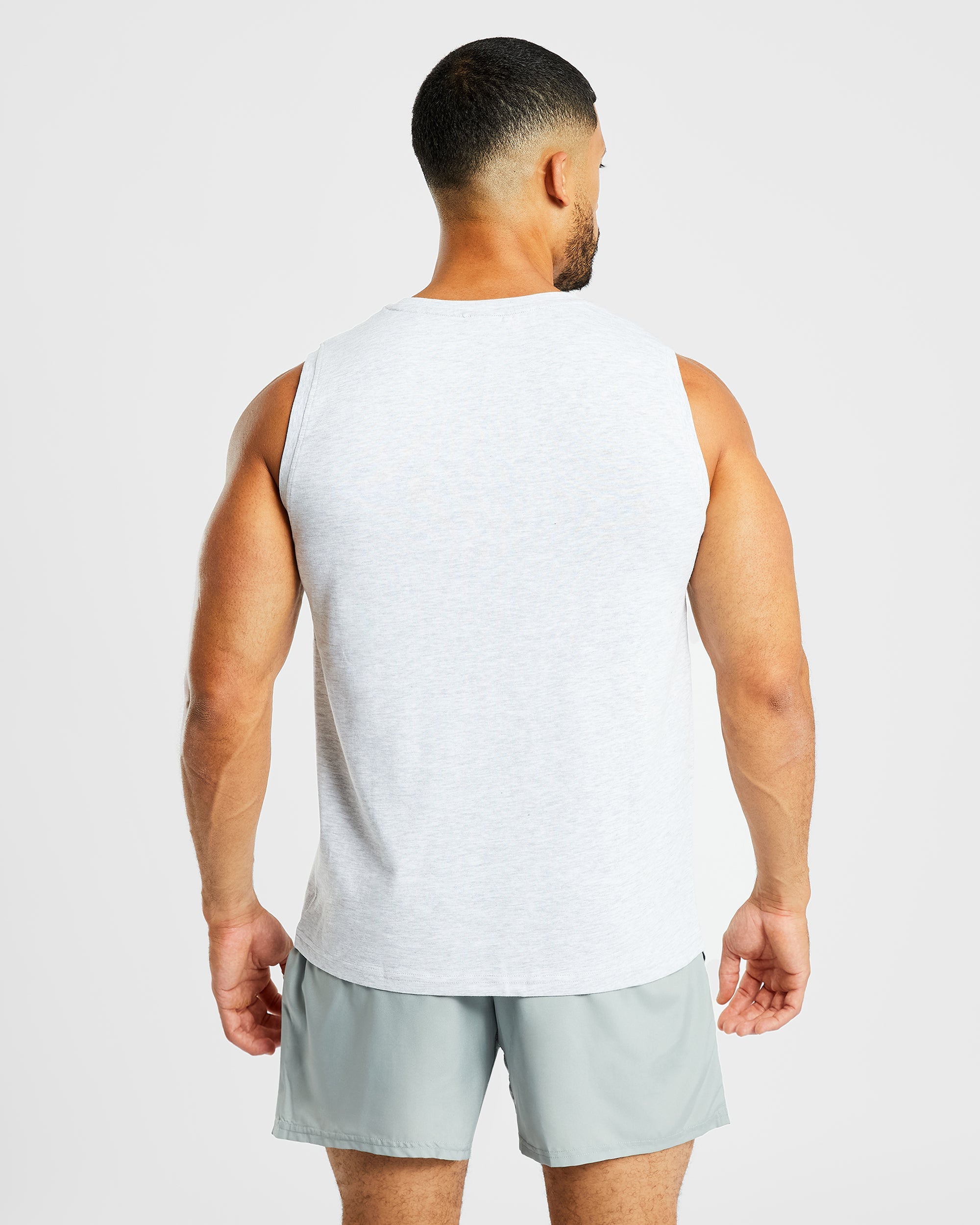 Essential Tank - Light Grau Marl